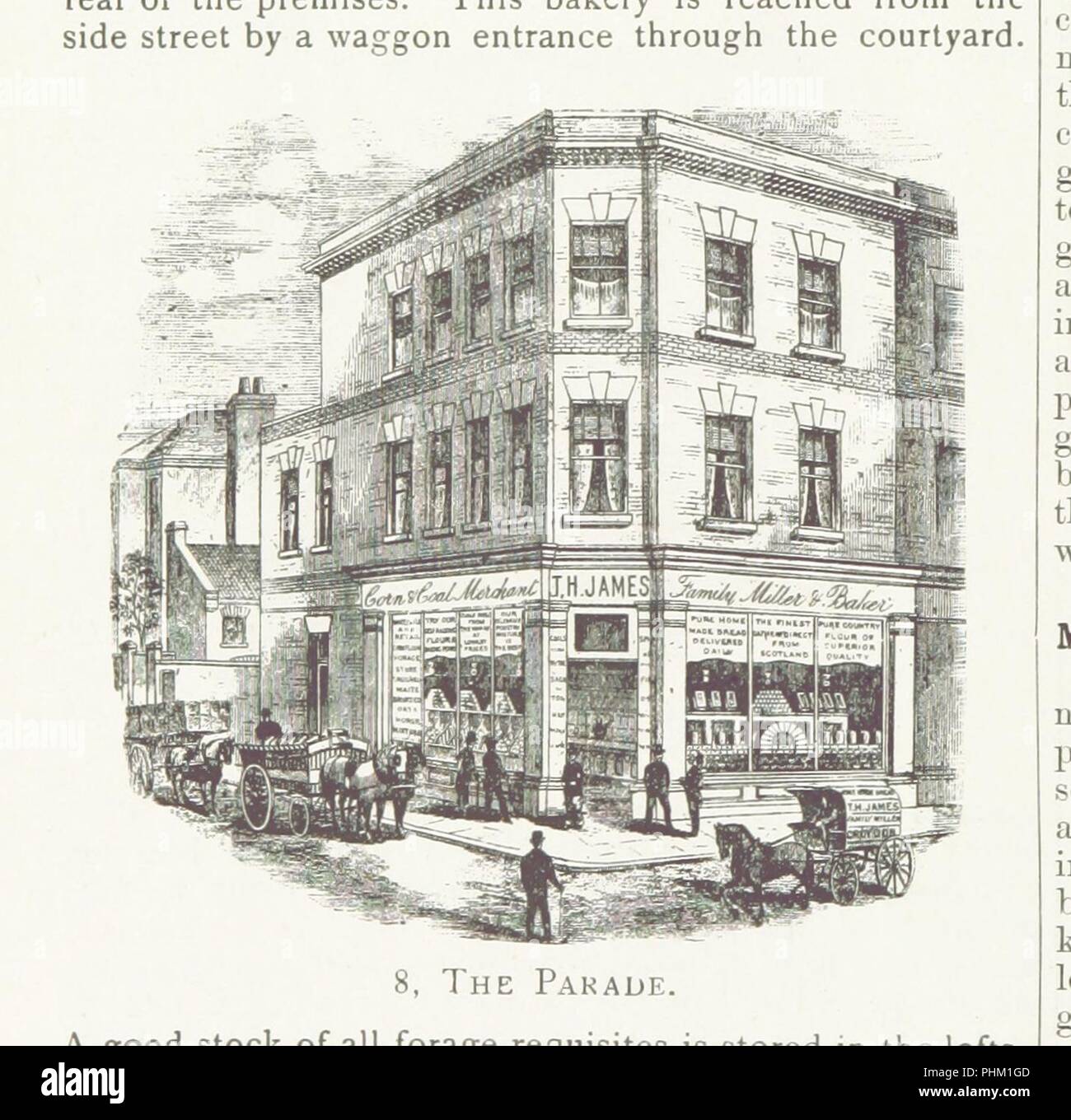 Libre à partir de la page 58 de "Où acheter à Croydon. Un examen à l'échelle locale. Par la rédaction du guide des "agents", etc' . Banque D'Images