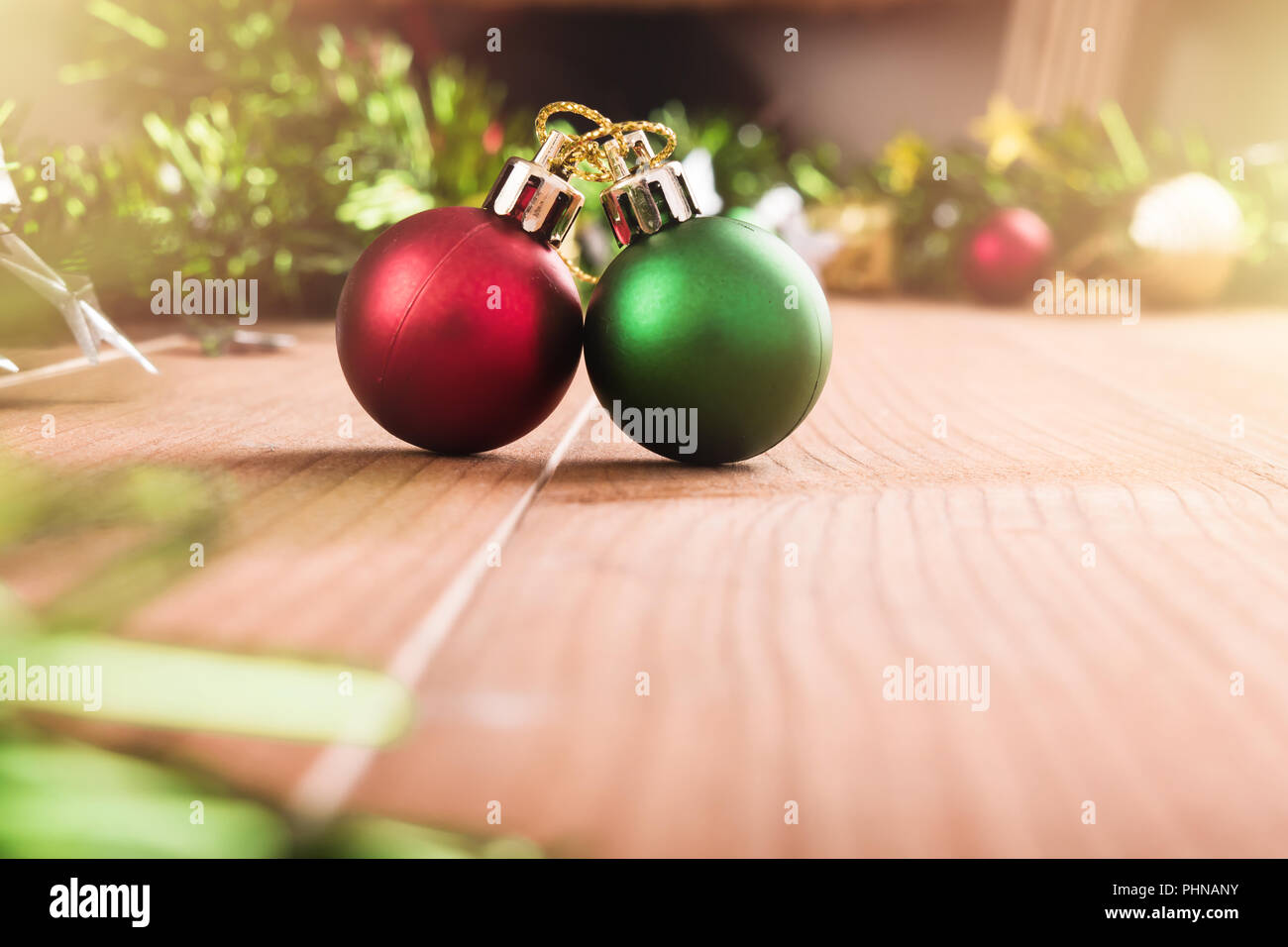 Abstract Christmas background Banque D'Images