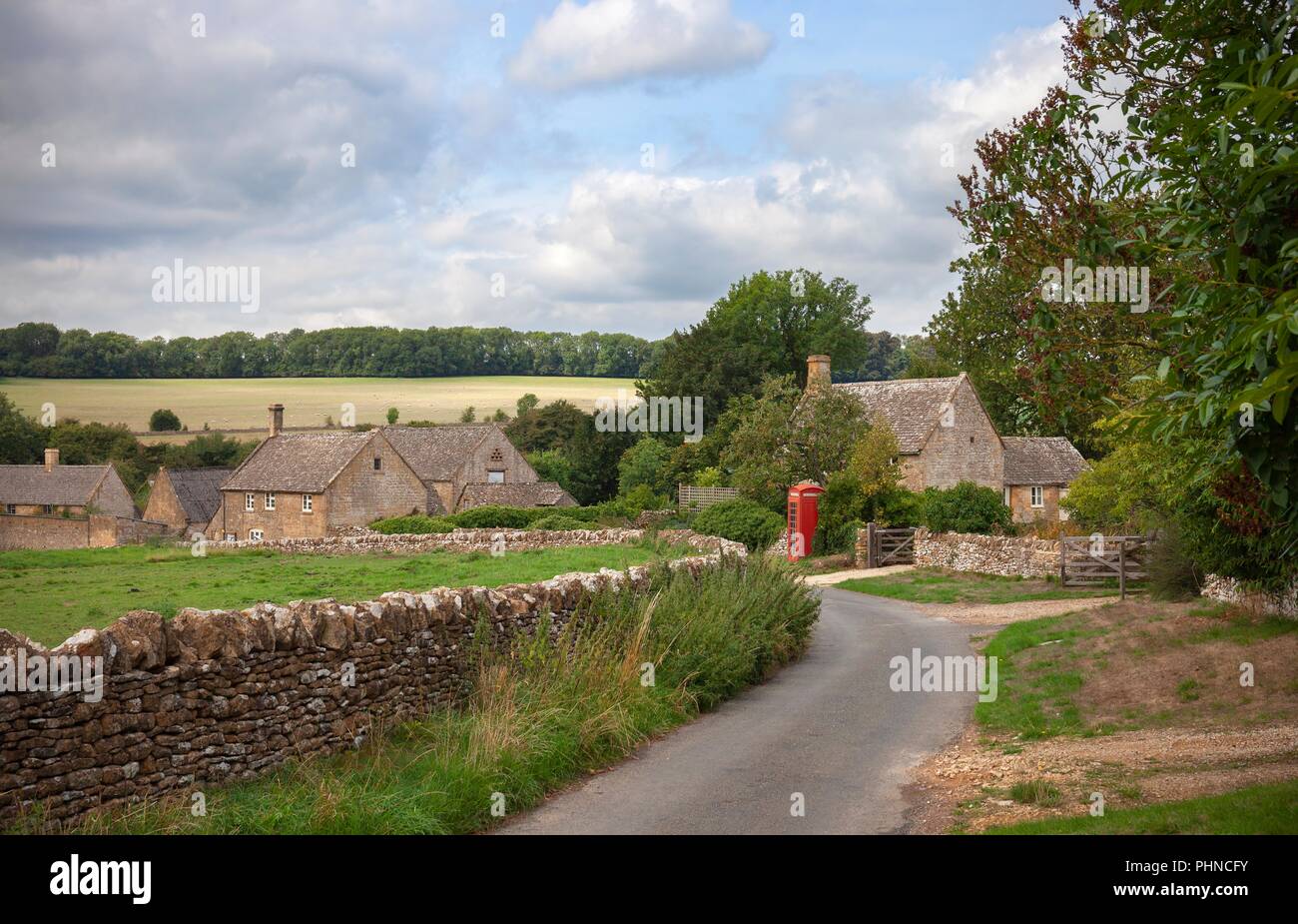 Cutsdean village, Cotswolds, Gloucestershire, Angleterre. Banque D'Images