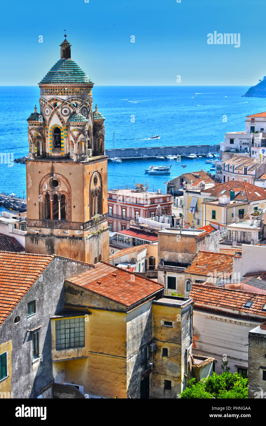 Amalfi dans la province de Salerne Banque D'Images