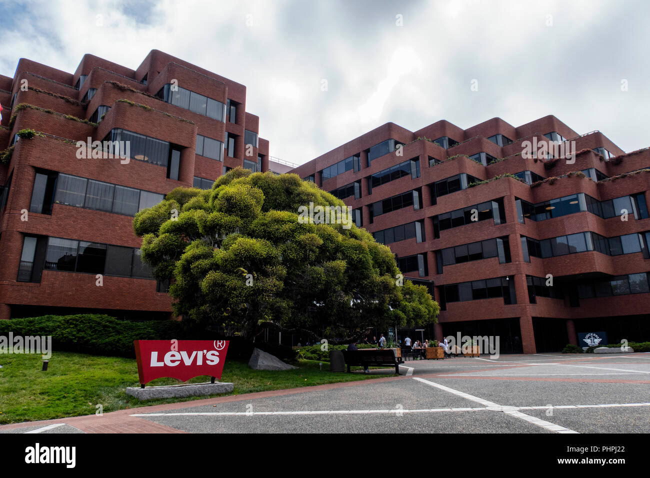 Levi Strauss and Co siège social mondial à Levi's Plaza, San Francisco Banque D'Images