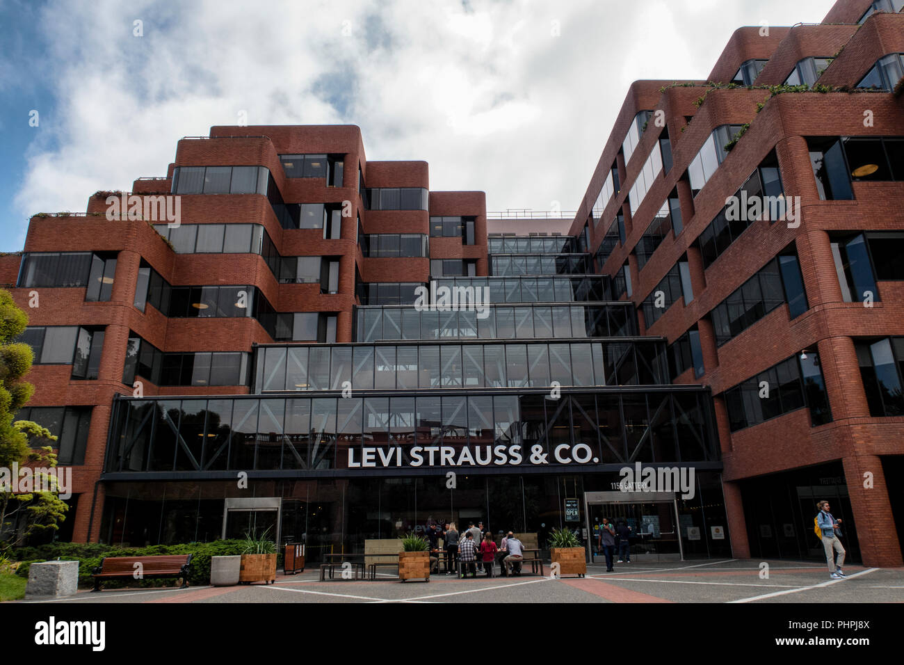Levi Strauss and Co siège social mondial à Levi's Plaza, San Francisco  Photo Stock - Alamy