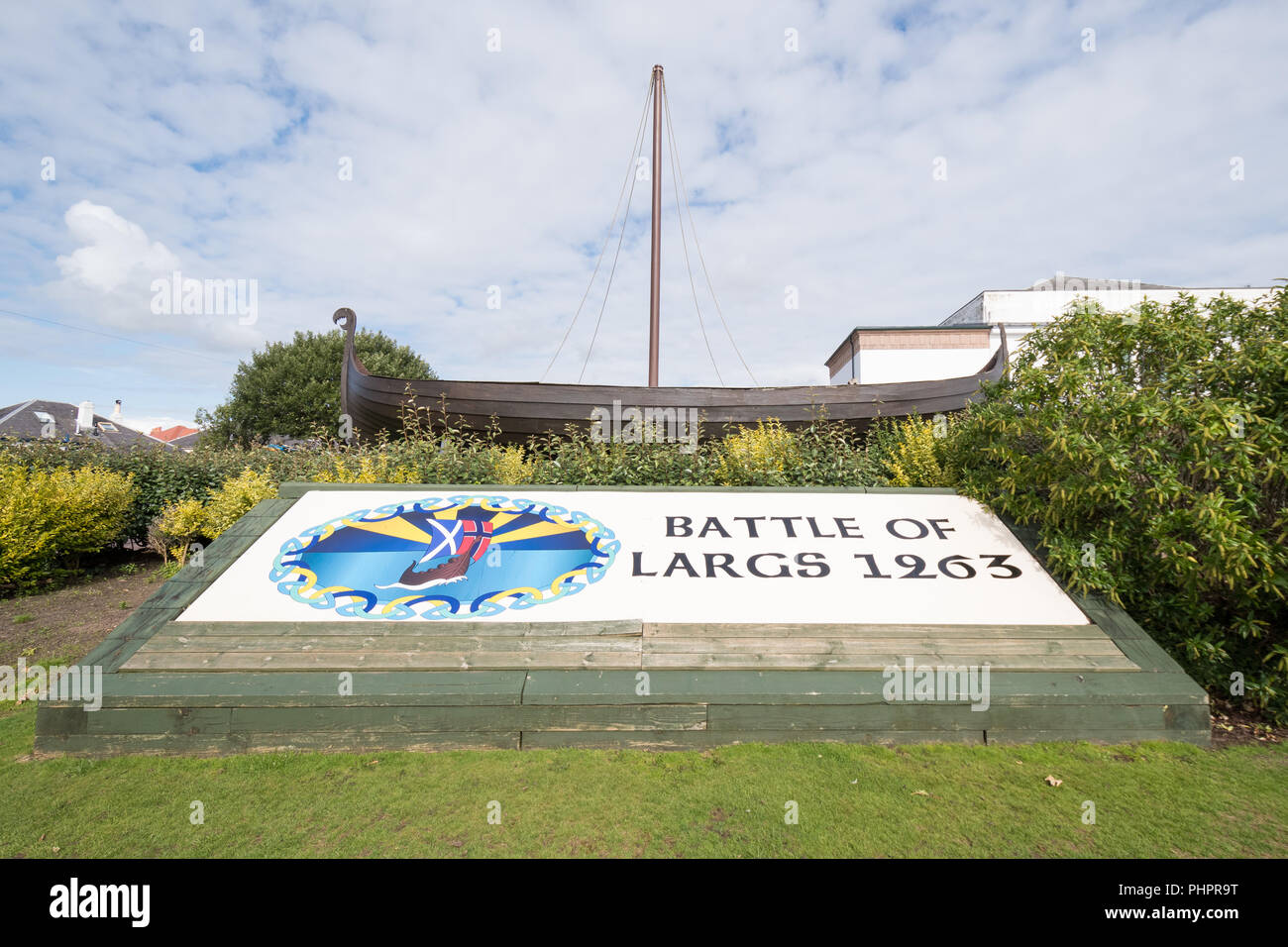 1263 bataille de largs Banque de photographies et d’images à haute
