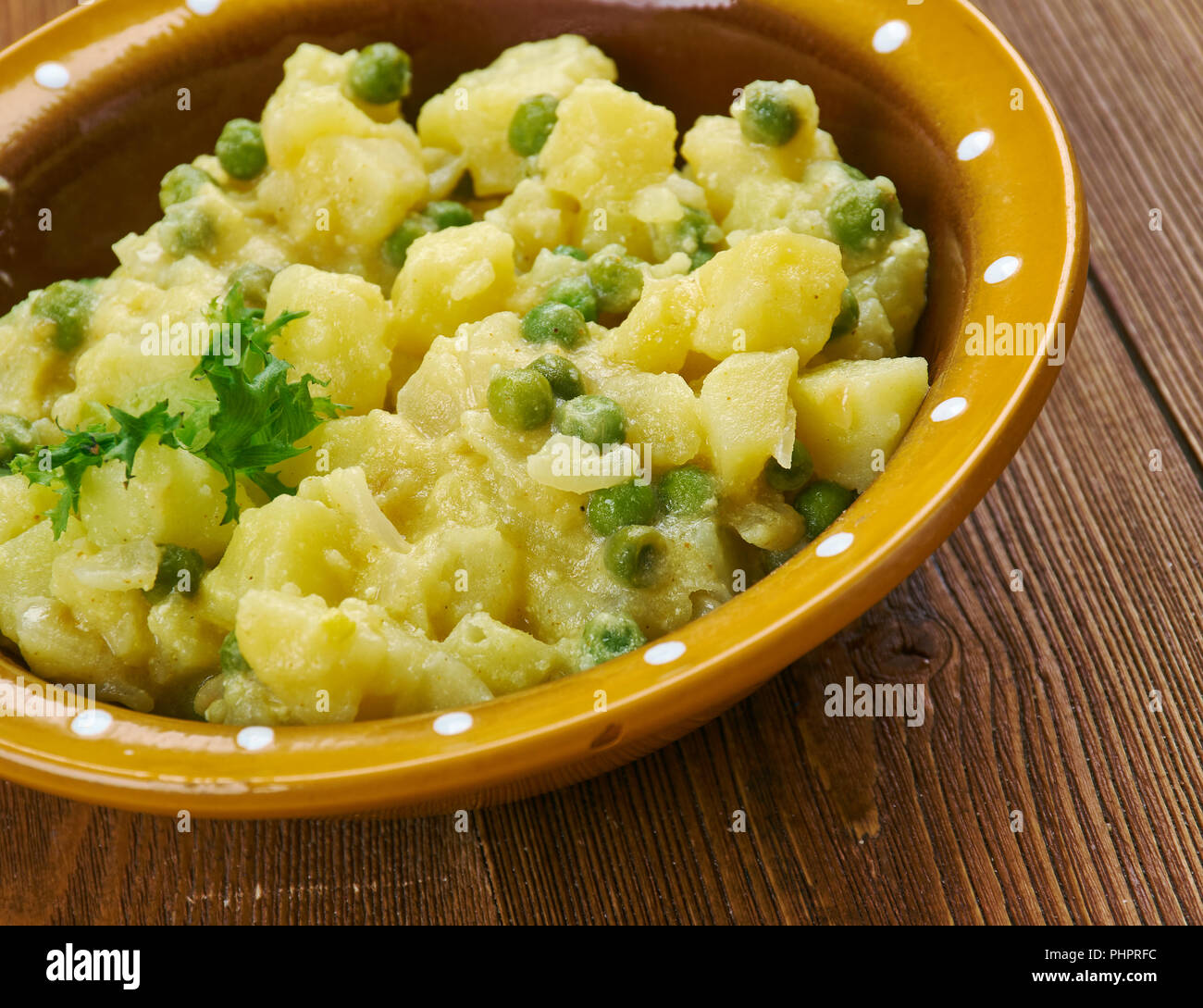 Pommes de terre épicées jamaïcaine Curry Banque D'Images