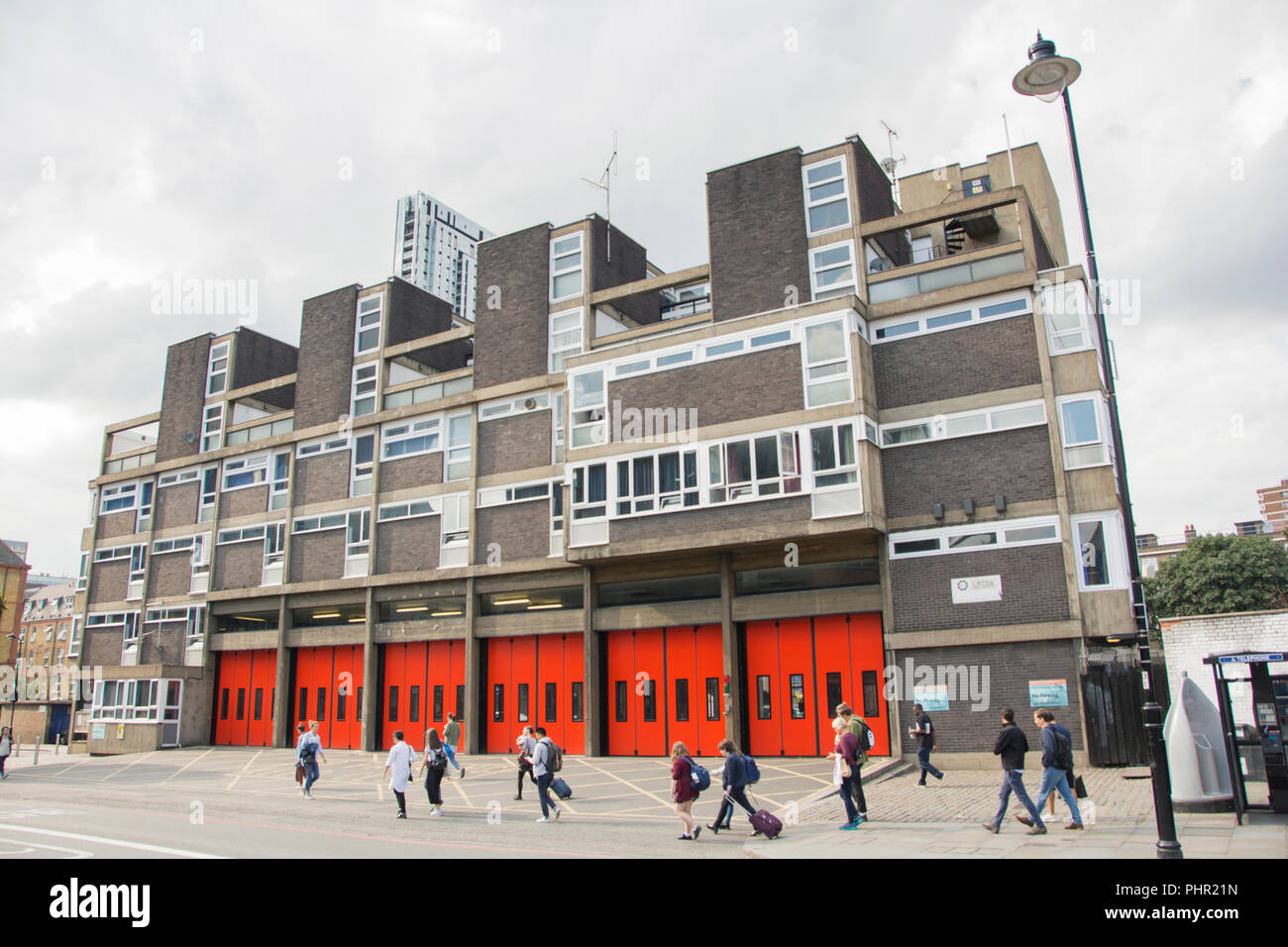 Shoreditch Fire Station, Old Street, Hoxton, London, EC1, UK Banque D'Images