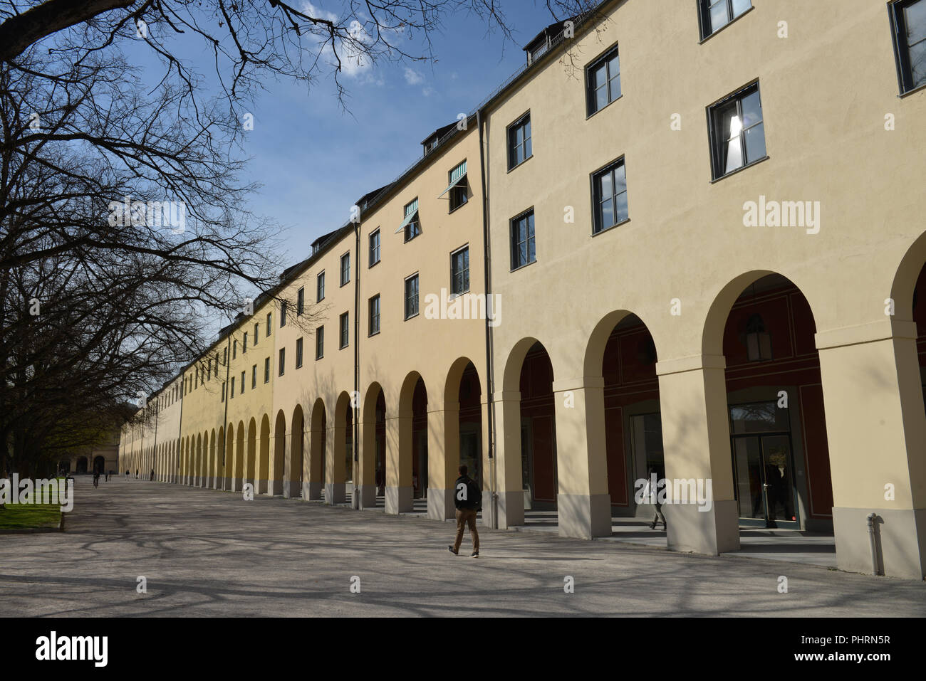 Galerie, Deutsches Theatermuseum Churfuerstliche, Galeriestrasse, Munich, Bayern, Deutschland Banque D'Images