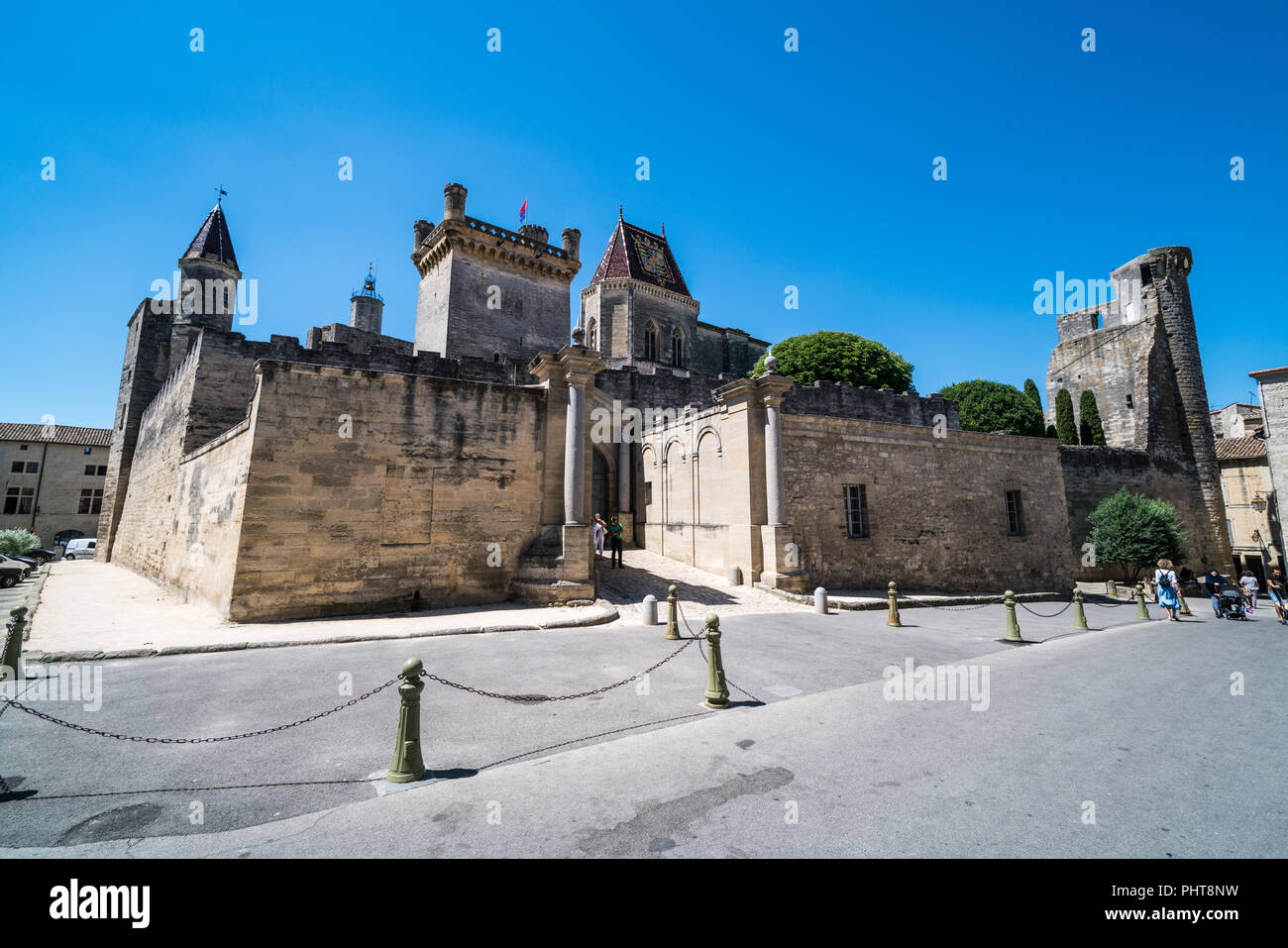 Le Duche d'Uzes, Uzes, France, Europe. Banque D'Images