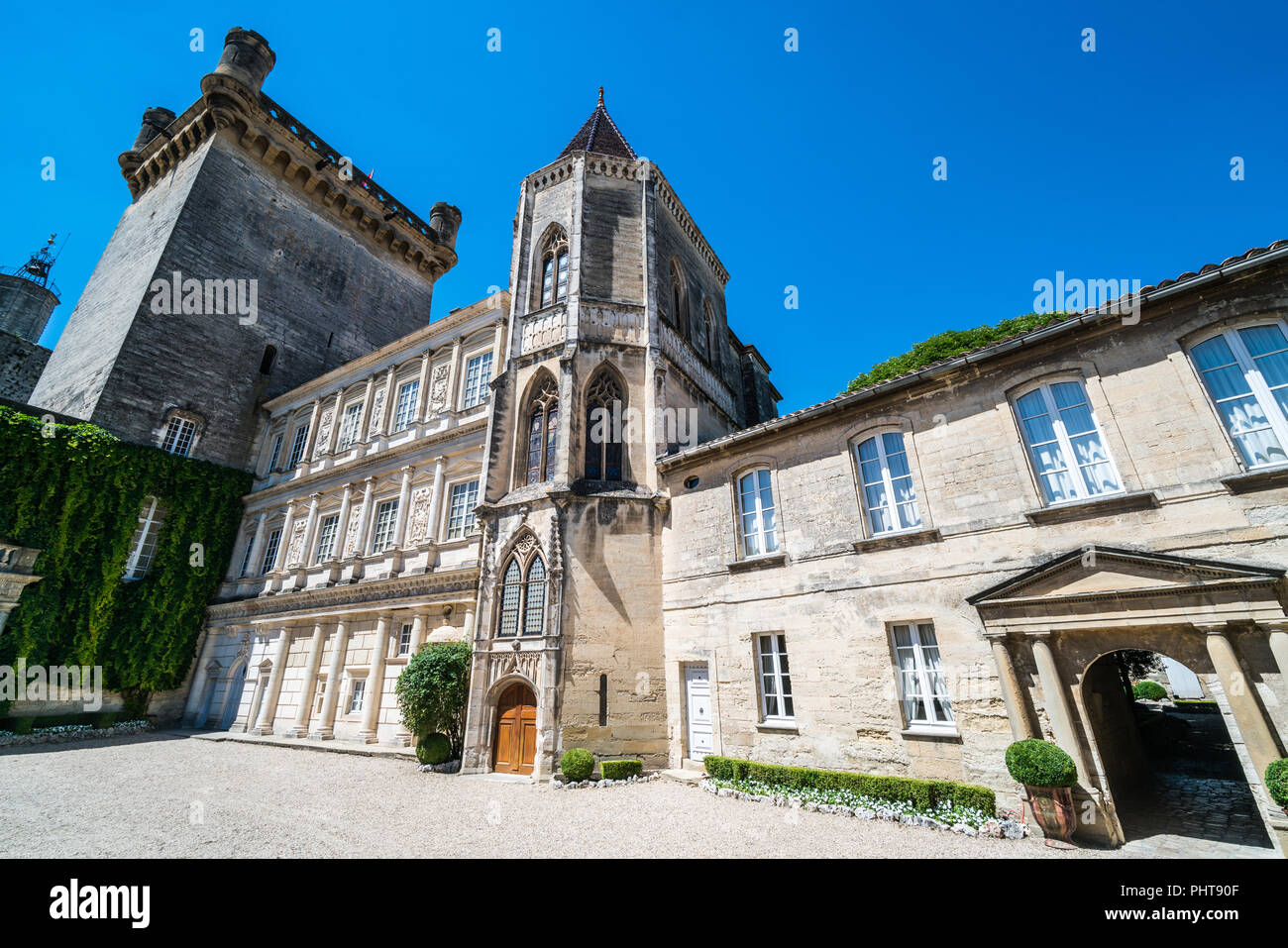 Le Duche d'Uzes, Uzes, France, Europe. Banque D'Images