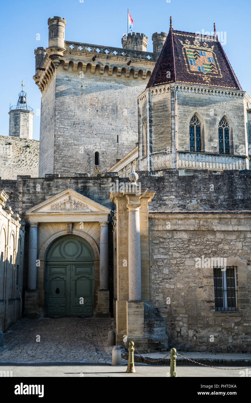 Le Duche d'Uzes, Uzes, France, Europe. Banque D'Images