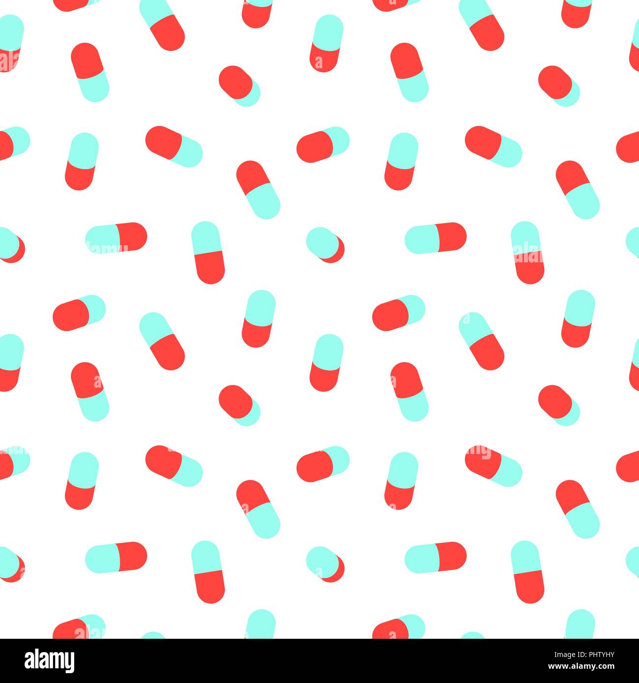 Pilule médecine modèle transparente pour la santé ou de la pharmacie.  concept Medical design coloré en toile de fond. Vecteur EPS10 Image  Vectorielle Stock - Alamy