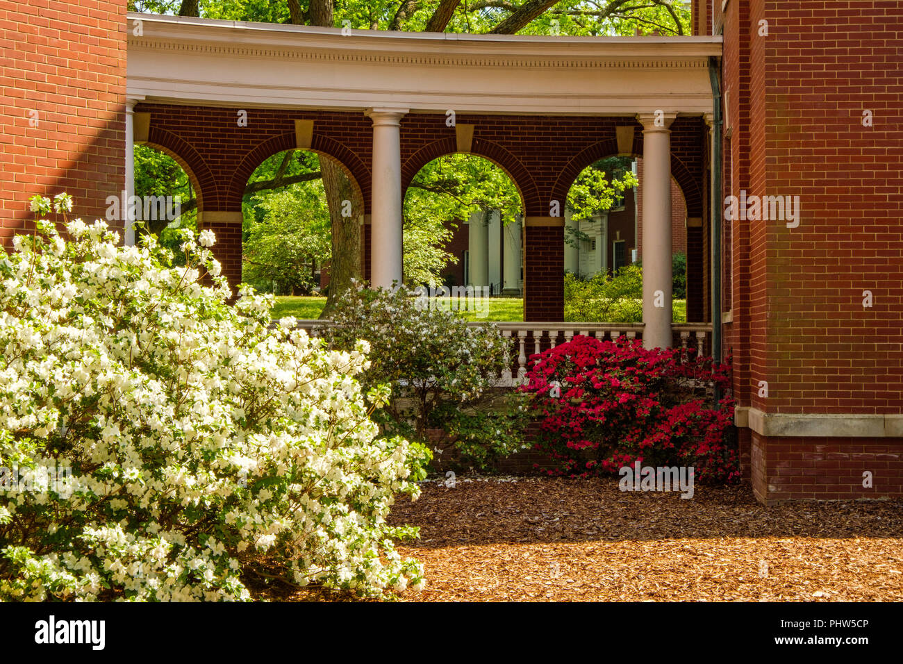Boules Hall, Mary Washington University, 1301 College Avenue, Fredericksburg, Virginia Banque D'Images