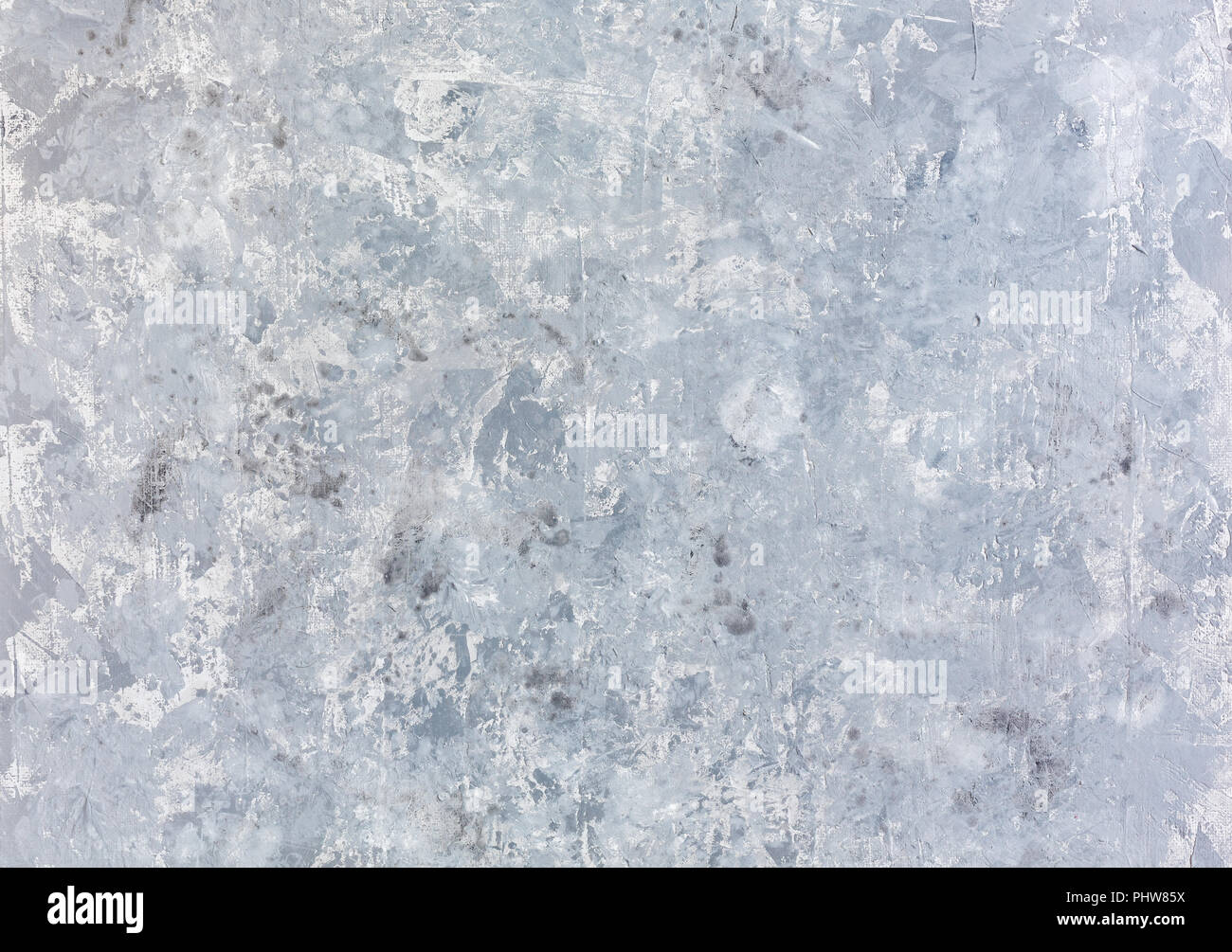 Mur gris clair et foncé avec des taches blanches. Banque D'Images