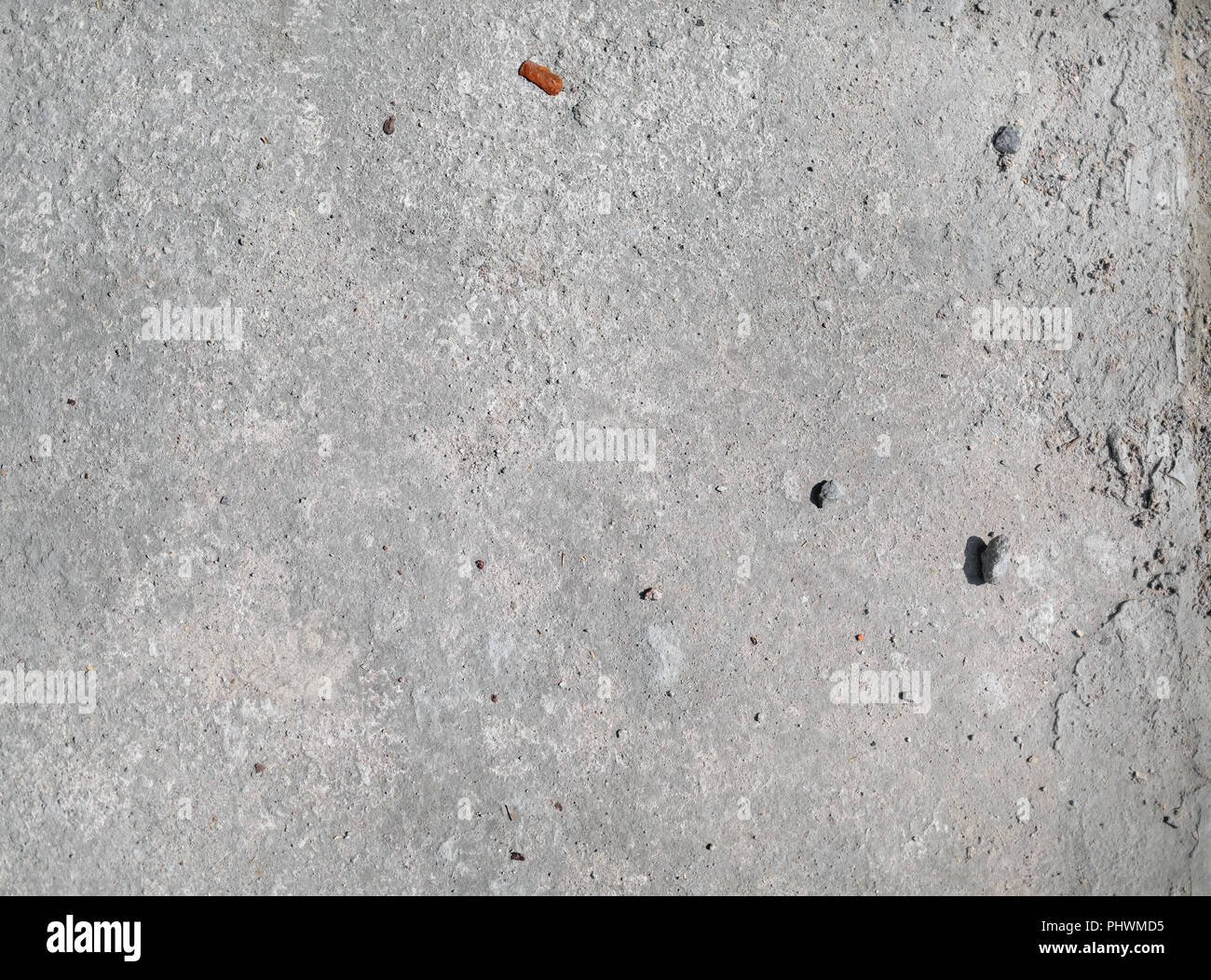 Mur de béton gris arrière-plan. Grunge texture du ciment. Banque D'Images