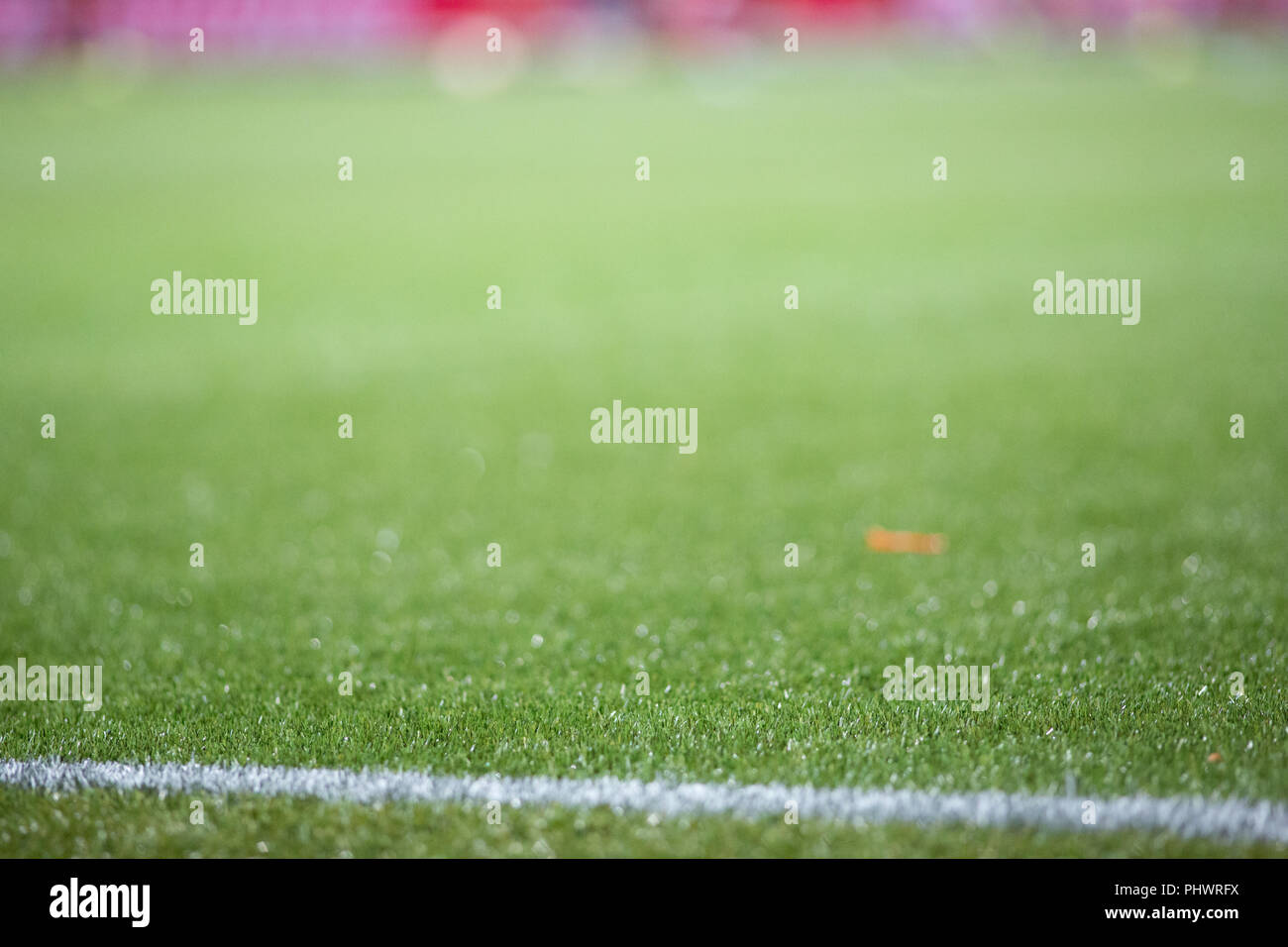 Terrain de football Banque D'Images