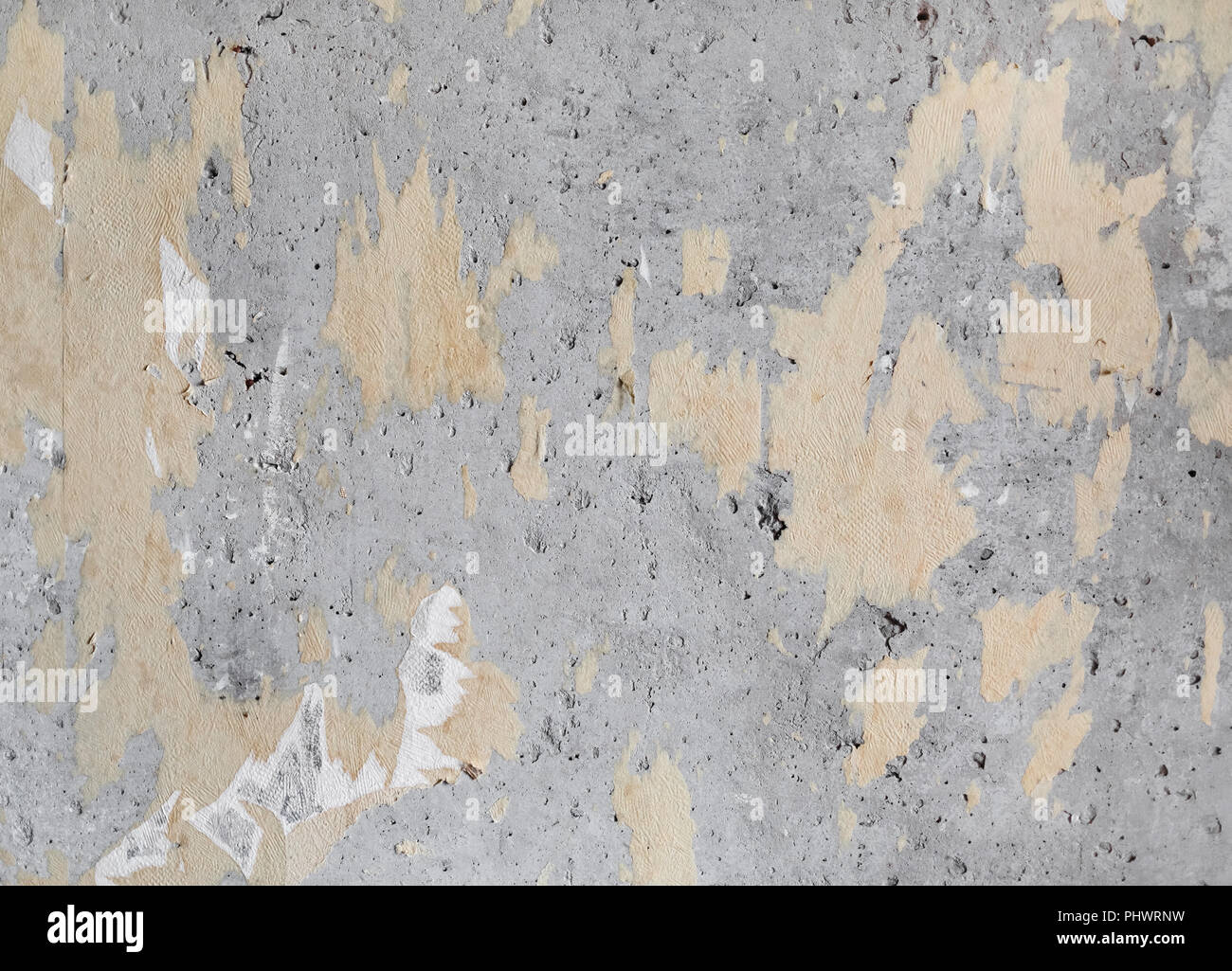 La texture du mur de la formation rocheuse. Vieux fond de ciment. Banque D'Images