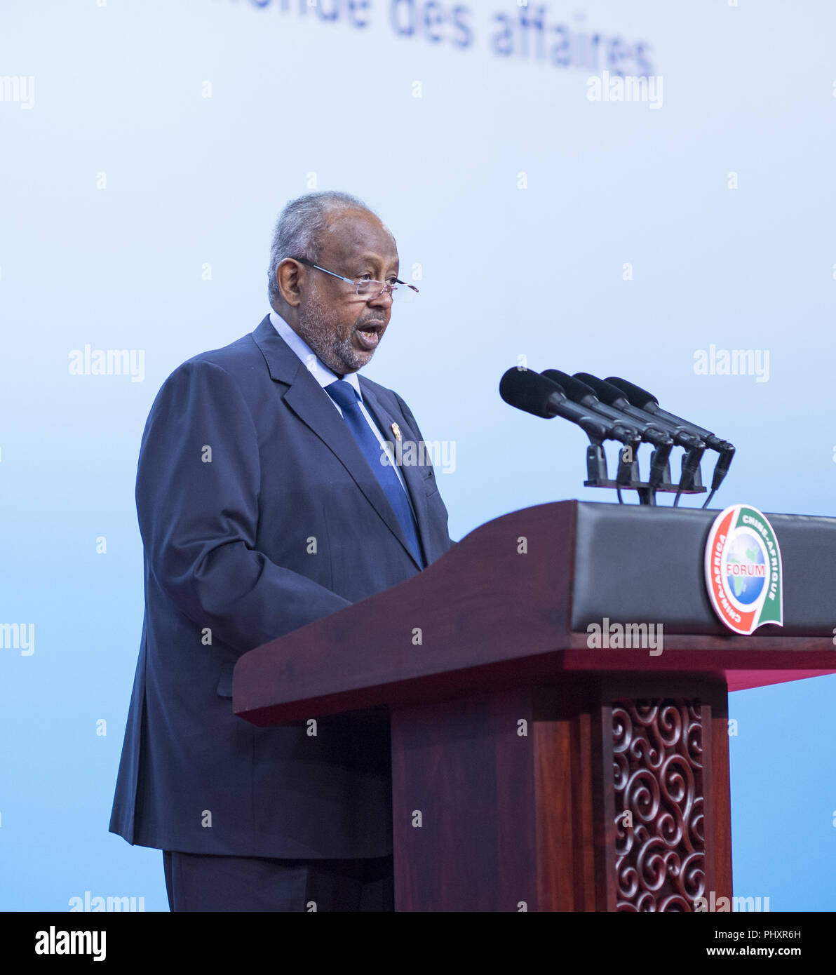 Djibouti president ismail omar guelleh Banque de photographies et d
