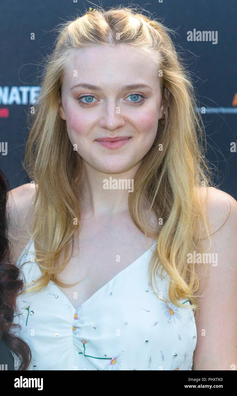 Venise, Italie. 09Th Nov, 2018. Dakota Fanning pose à la photo de l'appartement 'Bonjour' au cours de la 75ème Festival du Film de Venise à la Villa Degli Autori à Venise, en Italie, le 02 septembre 2018. Utilisation dans le monde entier | Credit : dpa/Alamy Live News Banque D'Images