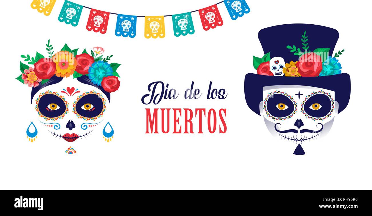 Dia de los muertos, la fête des morts mexicaine, vacances, festival