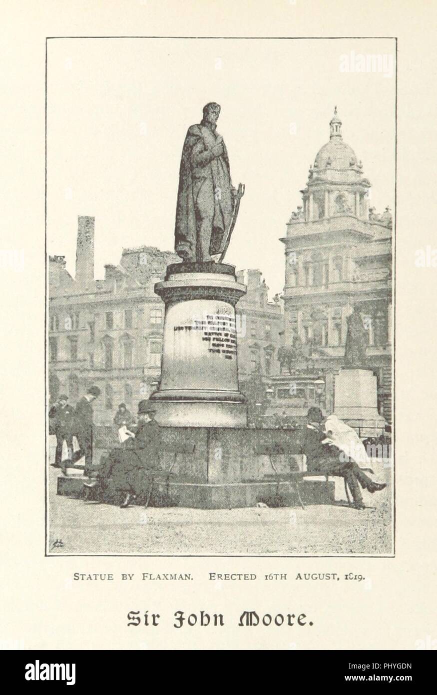 Libre à partir de la page 92 de "George Square, Glasgow ; et la vie de ceux que ses statues commémorent, etc' . Banque D'Images