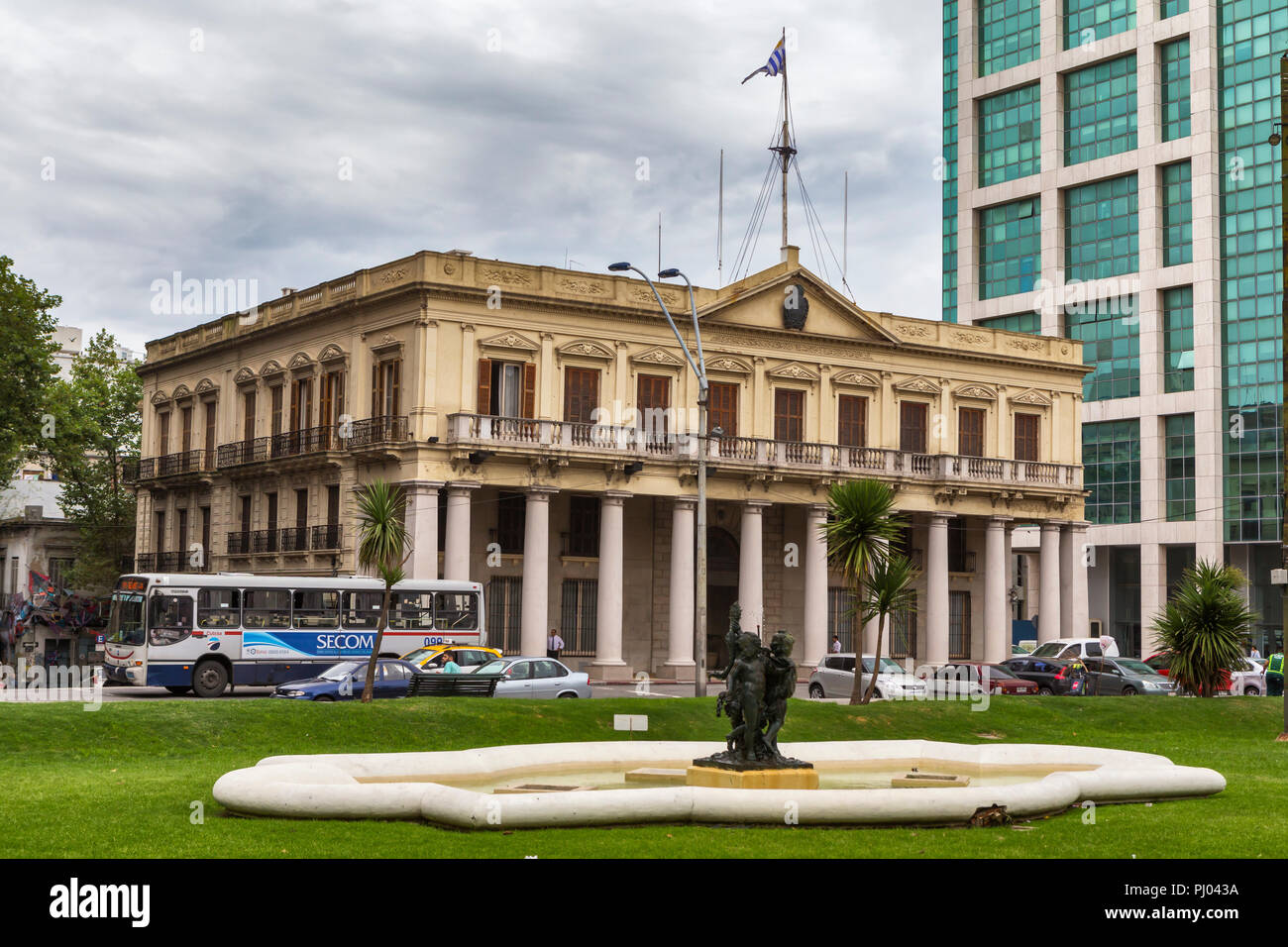 Museo de la Casa de Gobierno, Estevez Palace, Place de l'indépendance, Montevideo, Uruguay Banque D'Images