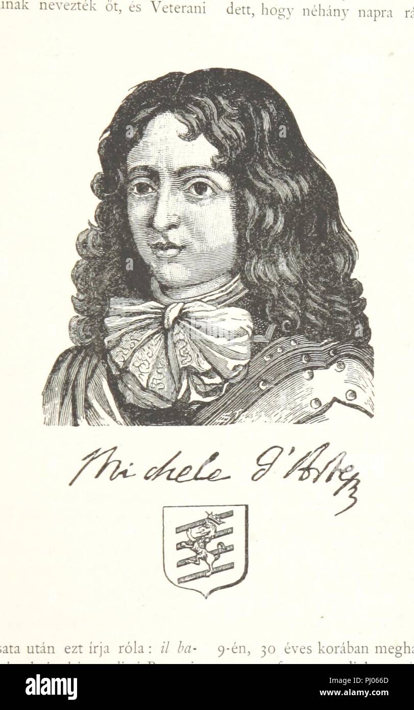 Libre à partir de la page 587 de "Avvisi del Cavaliere Federico Cornaro veneto ambasciatore, vers l'assedio la presa e della Fortezza di nell'anno 1686 Buda. Con traduzione ungherese ed introduzione storica da Sigismondo Bubics. (Co0017. Banque D'Images