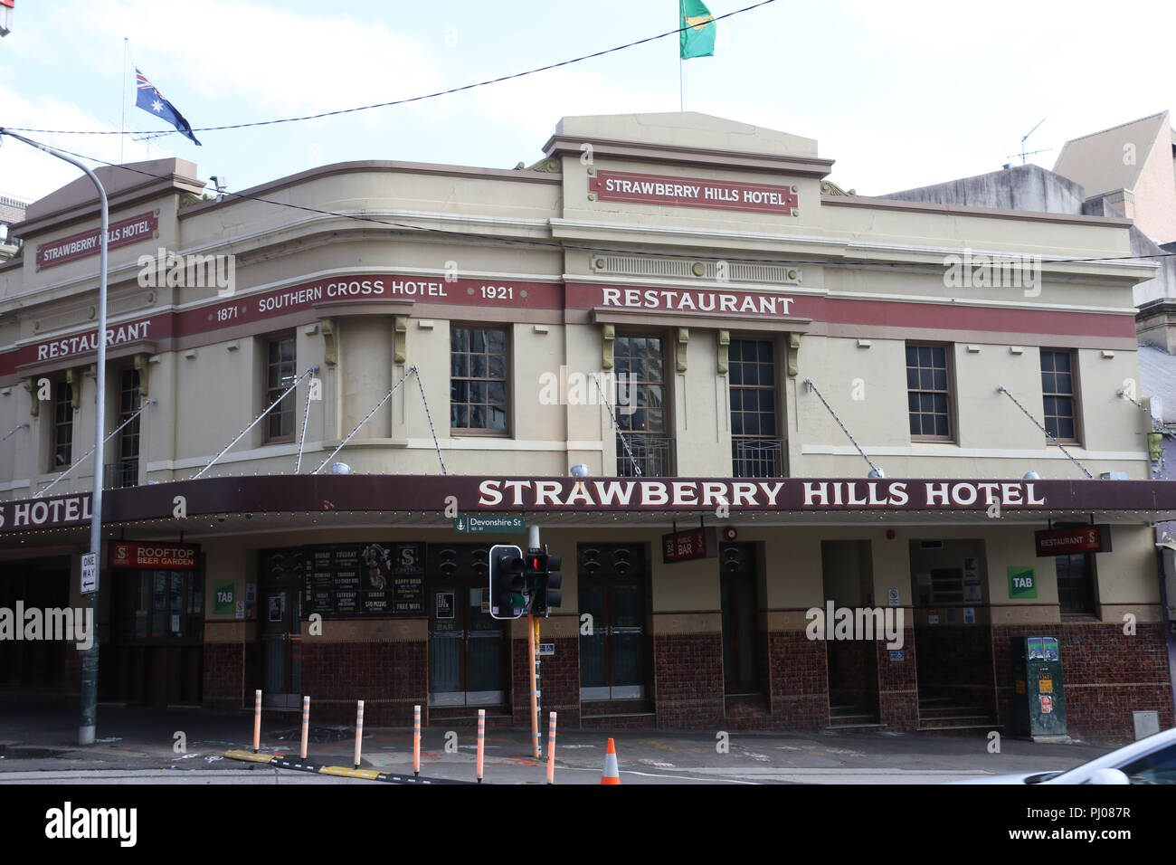 Strawberry Hills Hotel, 453 Elizabeth St, Surry Hills NSW 2010 Banque D'Images