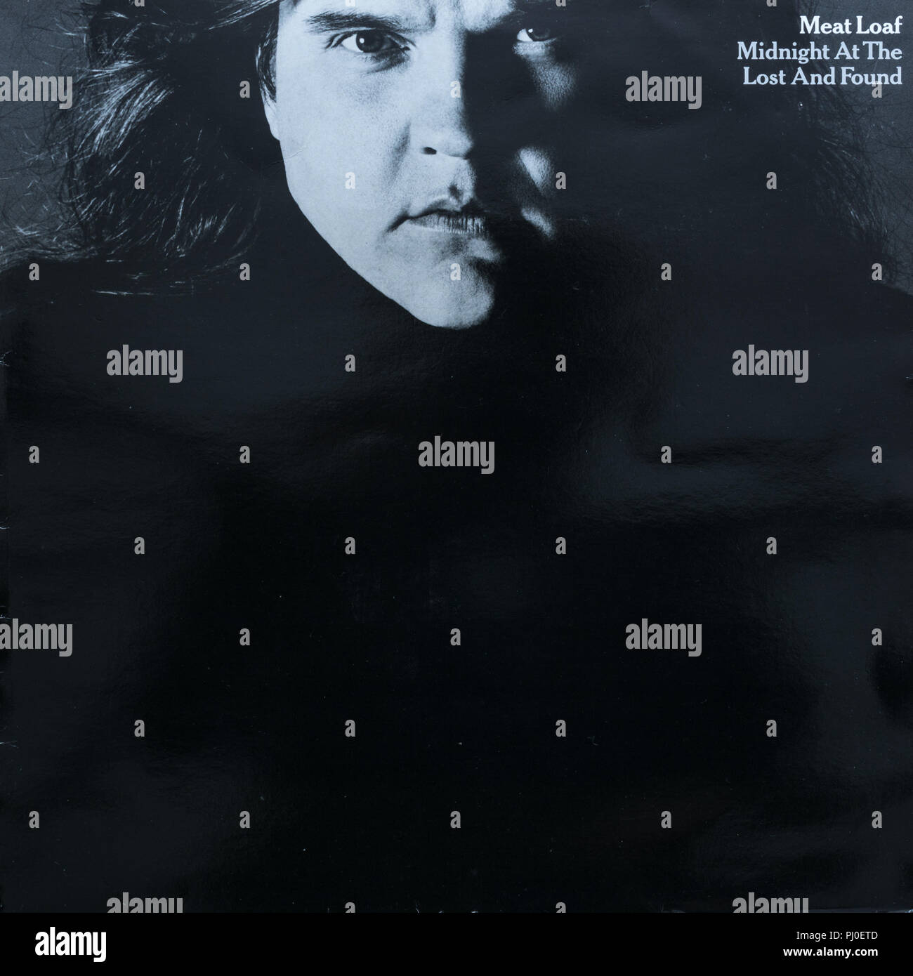 Pain de viande à minuit la couverture de l'album Lost and Found Banque D'Images