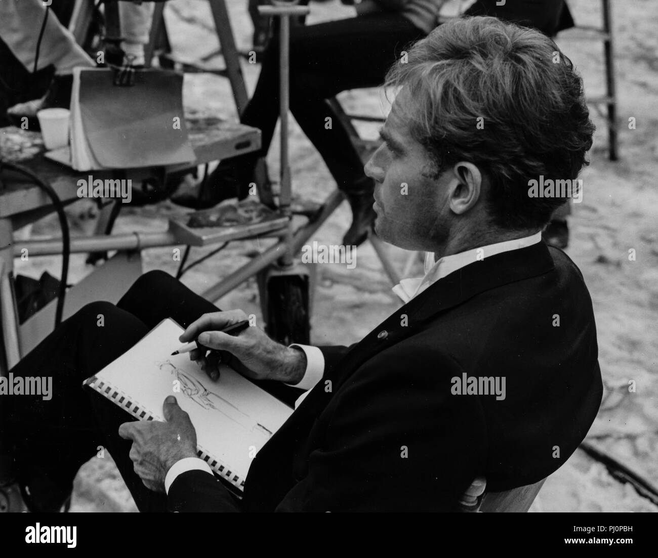 Charlton Heston, 1960 Banque D'Images