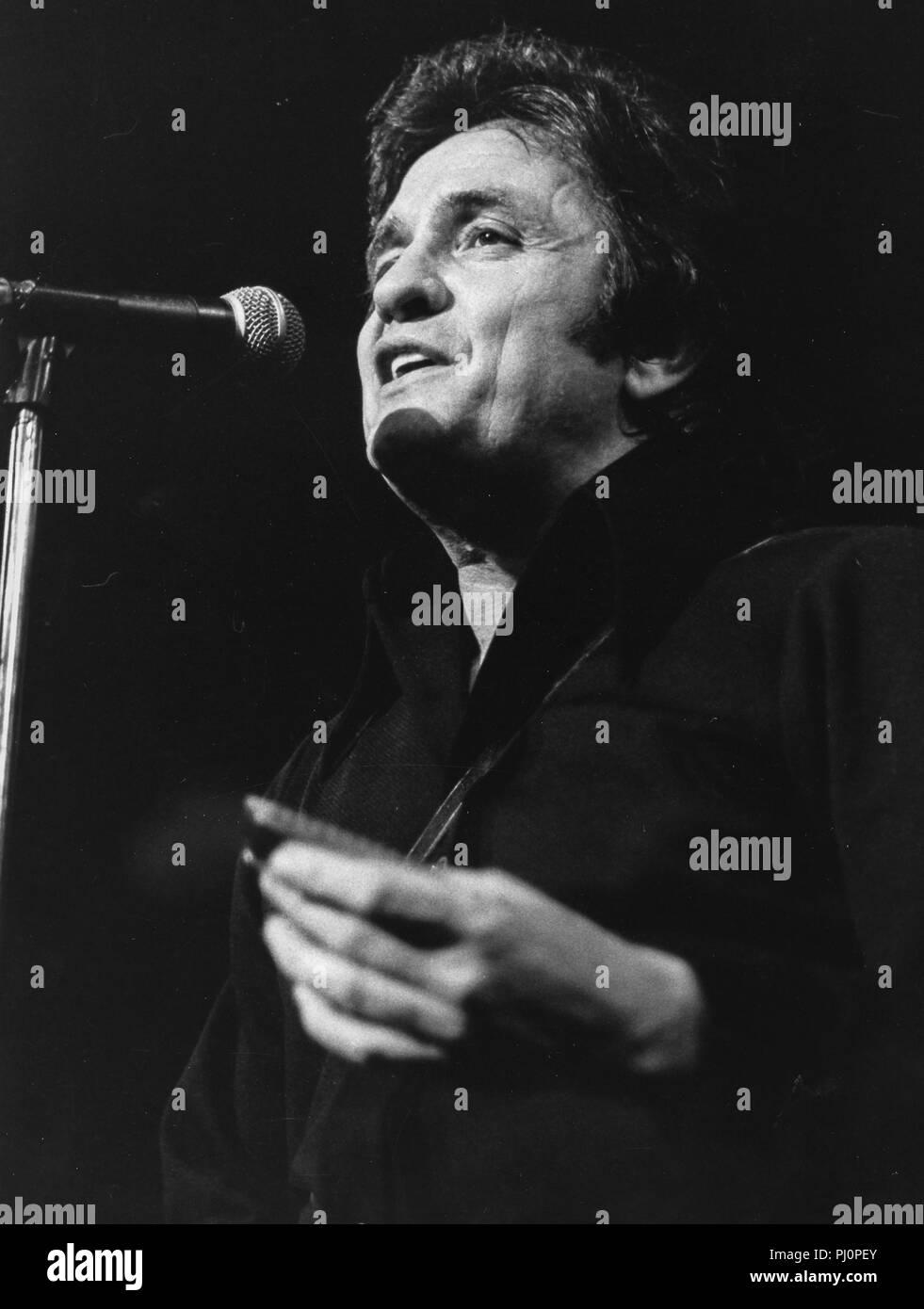 Johnny Cash, Royal Albert Hall, Londres 1960 Banque D'Images