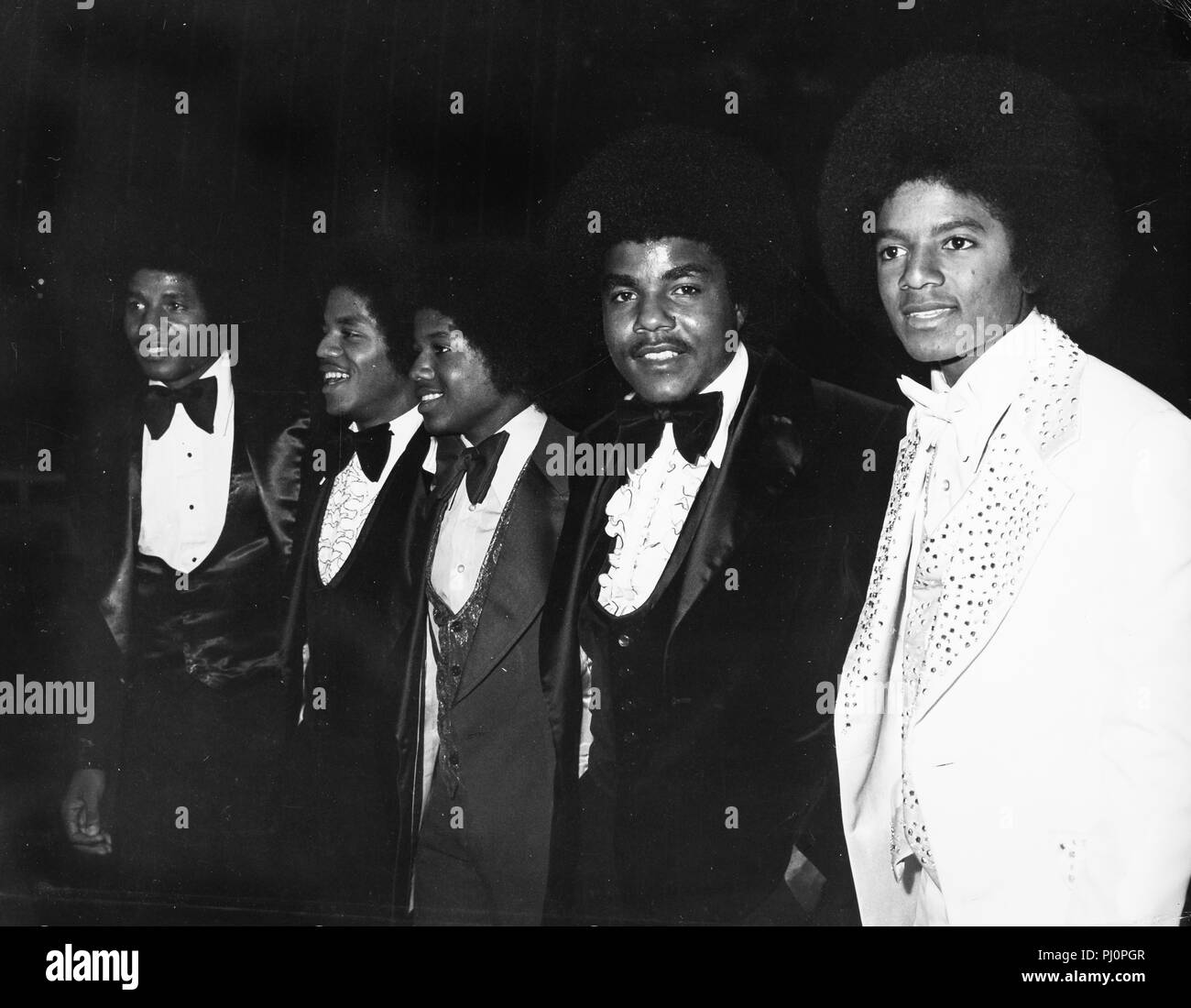 Les Jackson 5, 70 Banque D'Images