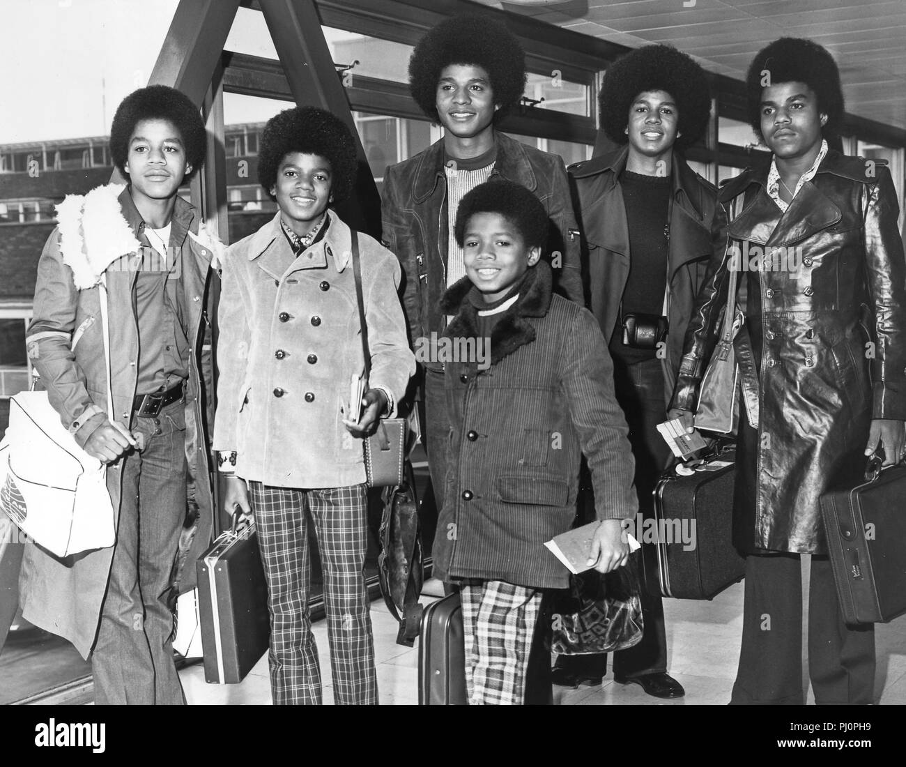 Les Jackson 5, 70 Banque D'Images