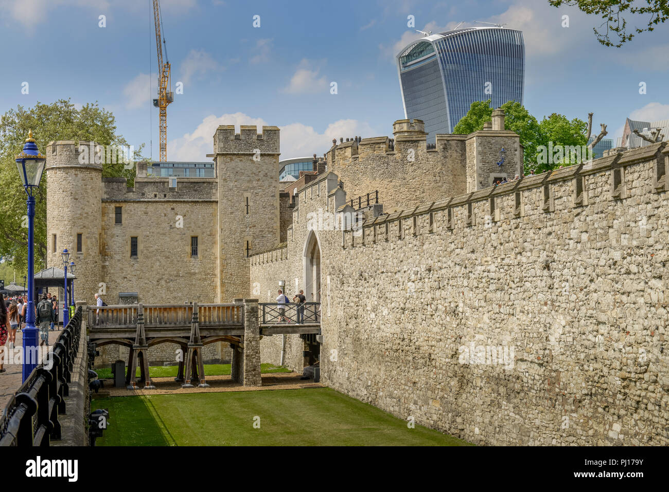 Henry III Le Watergate, Tour de Londres, Londres, Angleterre, Grossbritannien Banque D'Images