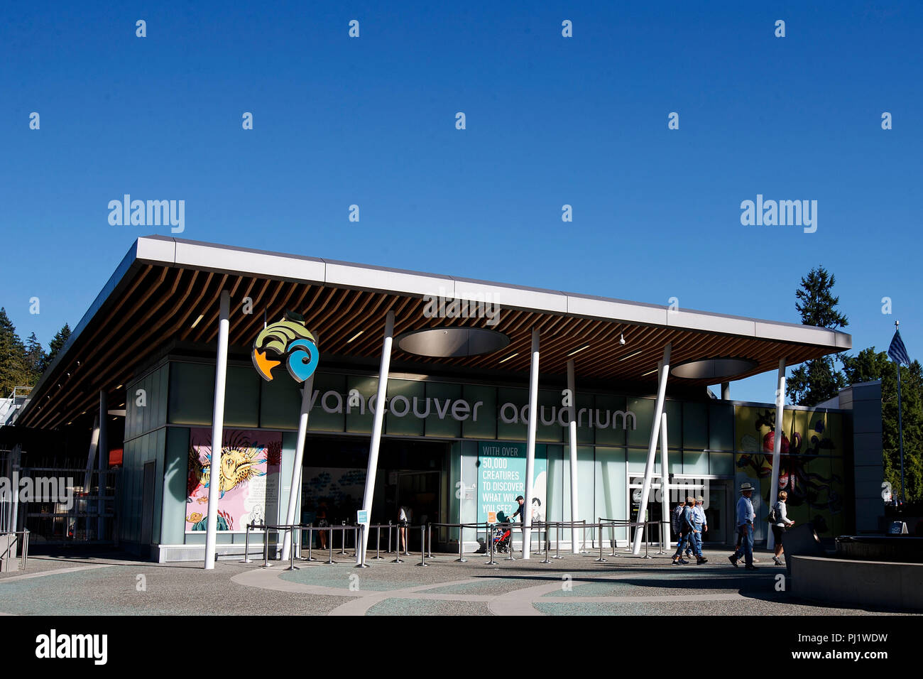 Vancouver Aquarium Marine Science Centre, le parc Stanley, Vancouver, British Columbia, Canada Banque D'Images