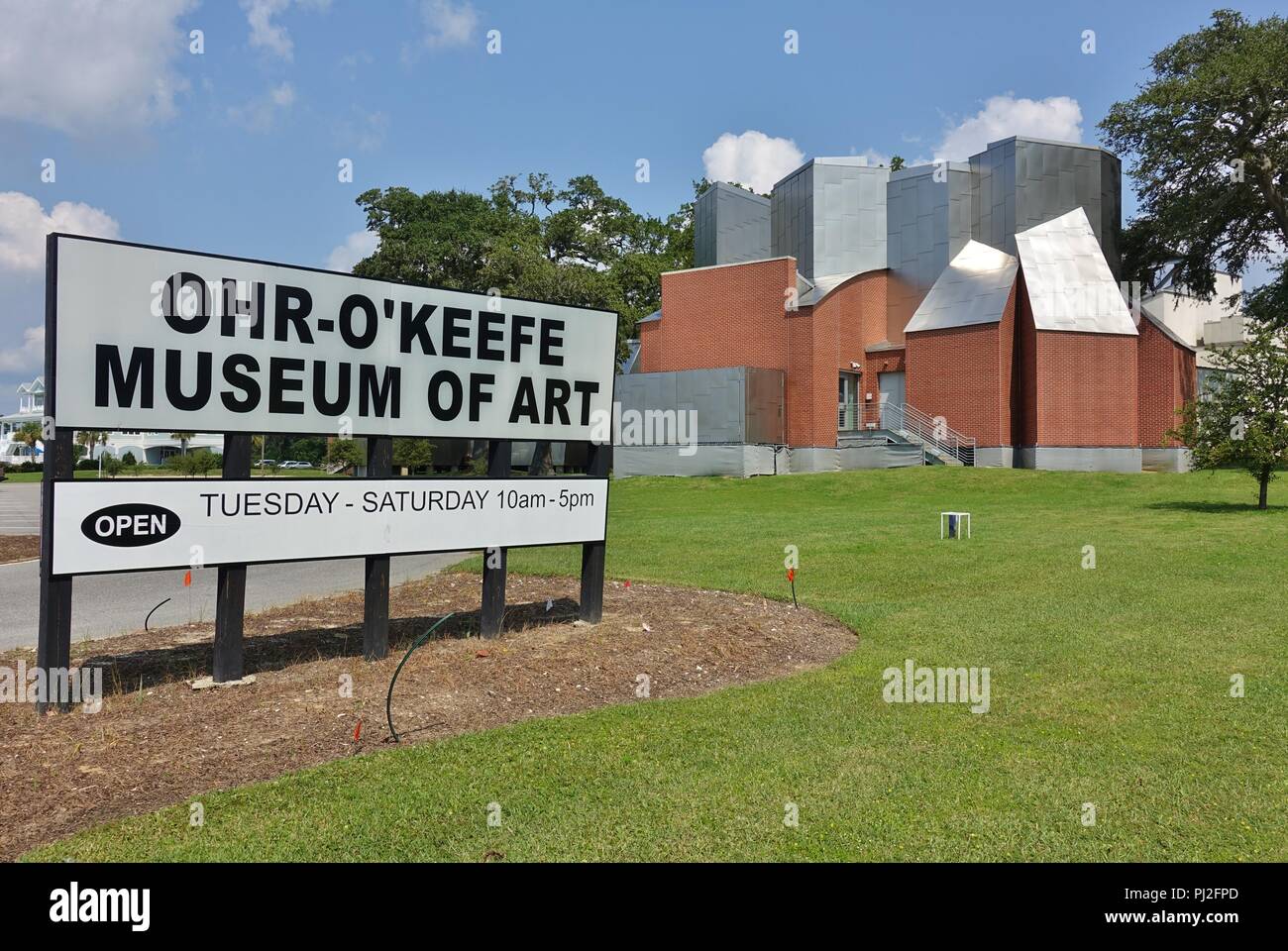 BILOXI, MS - voir l'historique de l'Ohr-O'Keefe Museum of Art, dédiée à la maladie de Potter, de Biloxi, dans la région de Biloxi (Mississippi). Banque D'Images