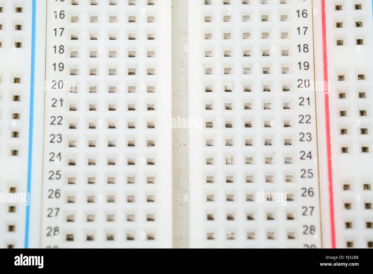 Simulation de circuit Banque D'Images