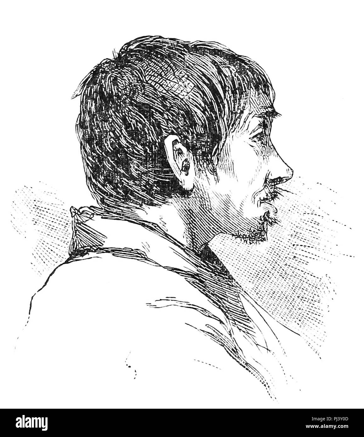 Banni POUR CINQ ANS. Banque D'Images