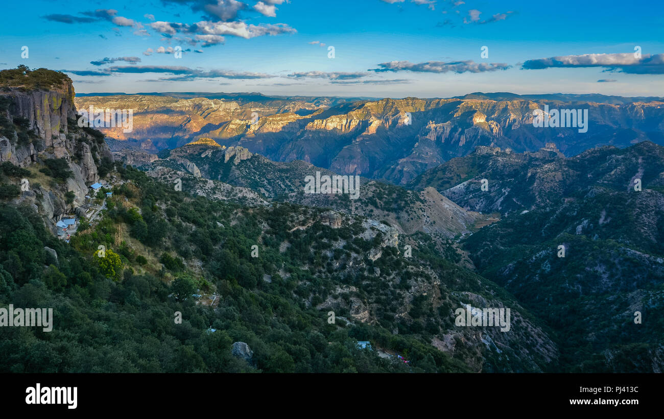 Copper Canyon (Barrancas del Cobre) - La Sierra Madre occidentale, Chihuahua, Mexique Banque D'Images