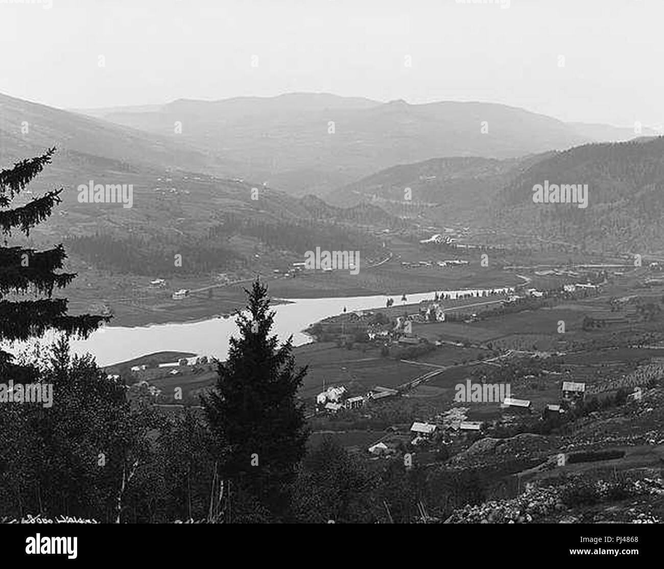 Bagn (1880-1890). Banque D'Images