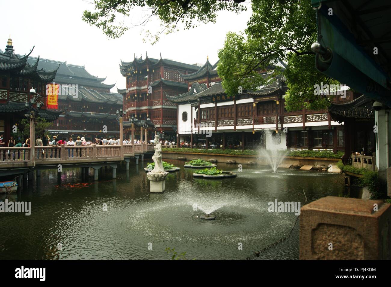 Les Jardins Yu, Shanghai, Chine Banque D'Images