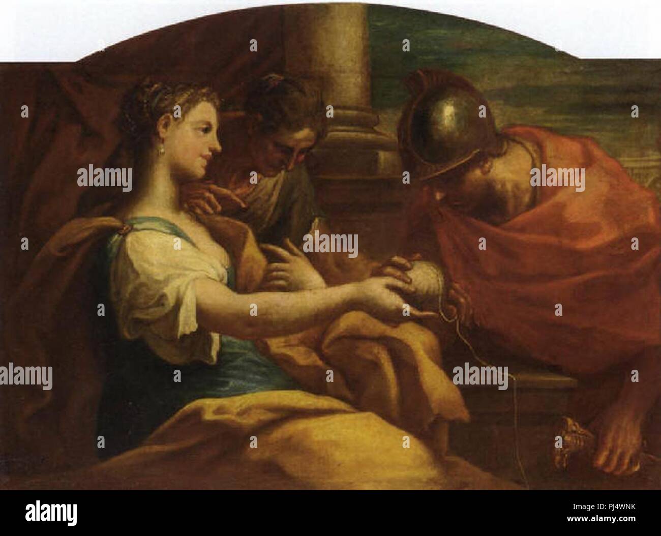 Niccolo Bambini - Ariane et Thésée. Banque D'Images