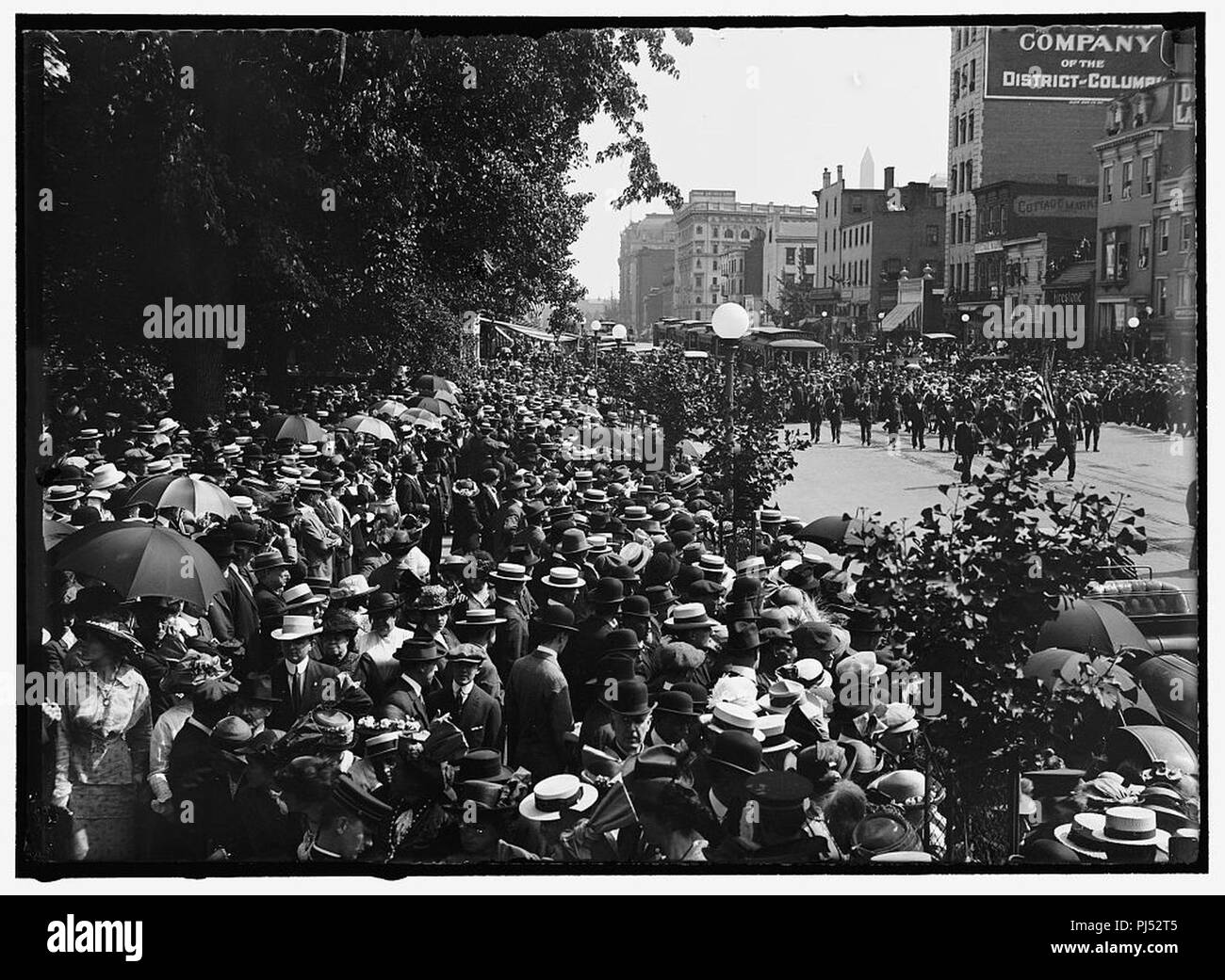 BARRY, John. COMMODORE, U.S.N. Sa statue a dévoilé, le 16 mai 1914. Exercices, Parade, ETC. Banque D'Images