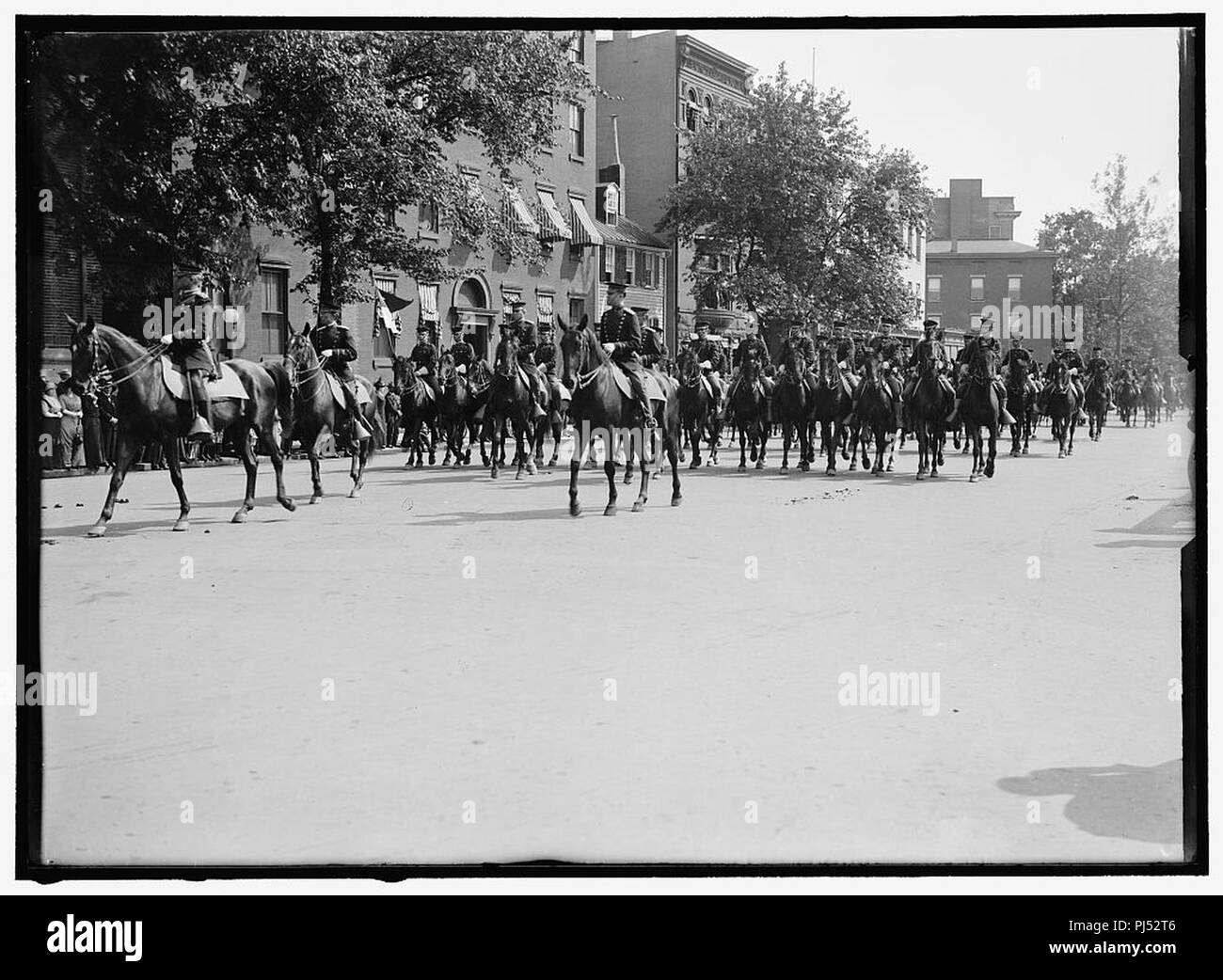 BARRY, John. COMMODORE, U.S.N. Sa statue a dévoilé, le 16 mai 1914. Exercices, Parade, ETC. Banque D'Images