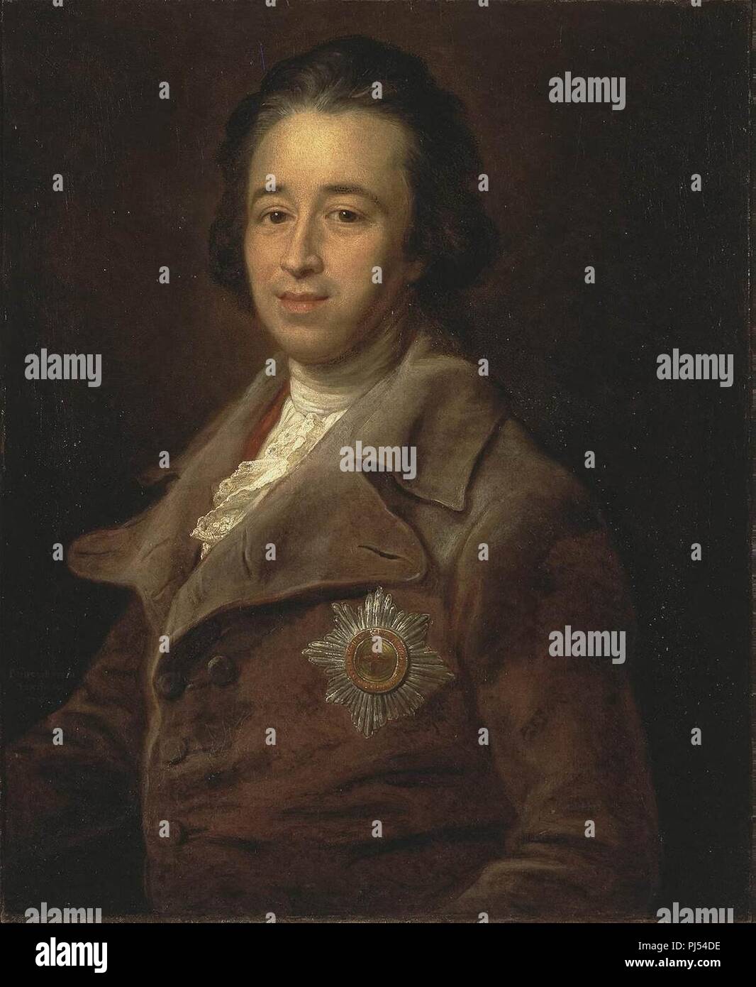 B. Kourakine par Pompeo Batoni. Banque D'Images