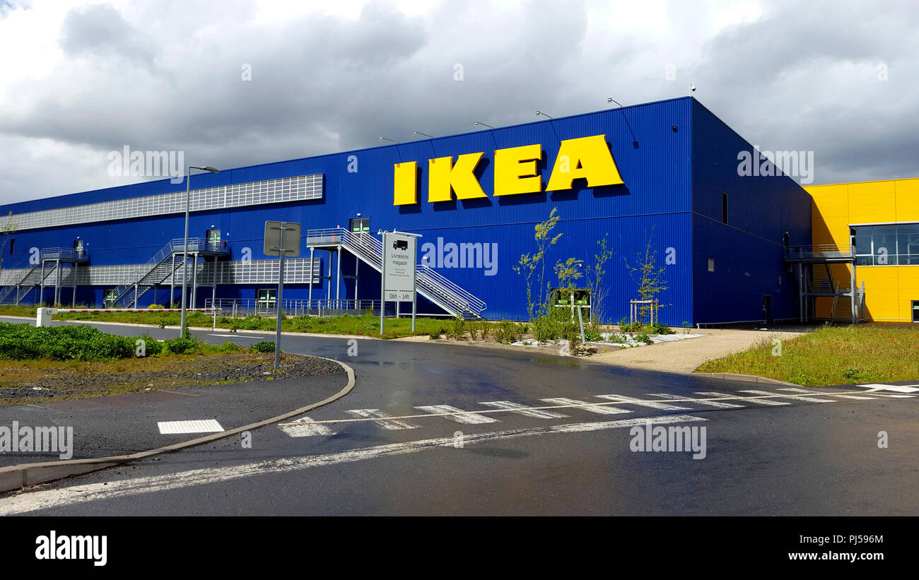 Clermont Ferrand. Magasin Ikea Auvergne, Rhone Alpes, France Banque D'Images