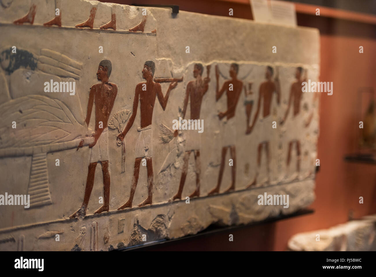 Les hiéroglyphes de l'Égypte ancienne, attire et signes Photo Stock Alamy