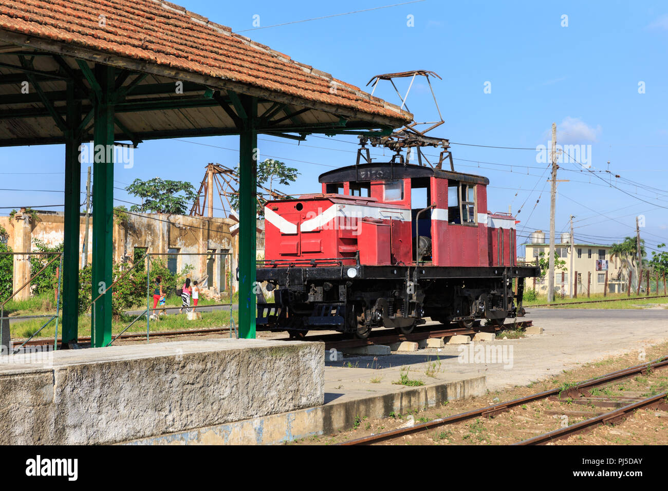 Train station cuba locomotive train Banque de photographies et d'images à  haute résolution - Alamy