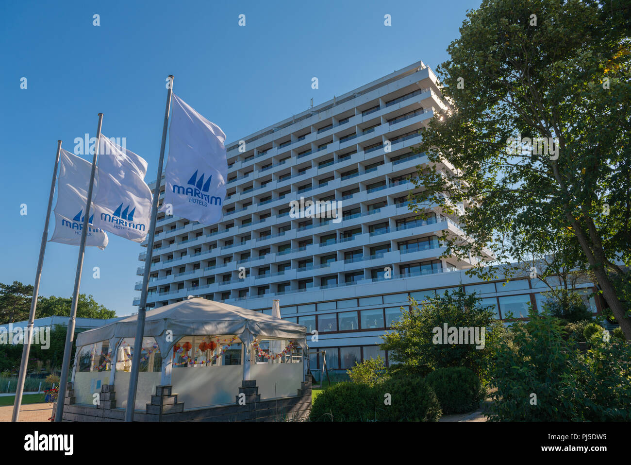 Maritim Hotel an der Strandpromenade (Gem. Timmendorf) am 14.08.2017, Kreis Mecklenburg-strelitz Banque D'Images