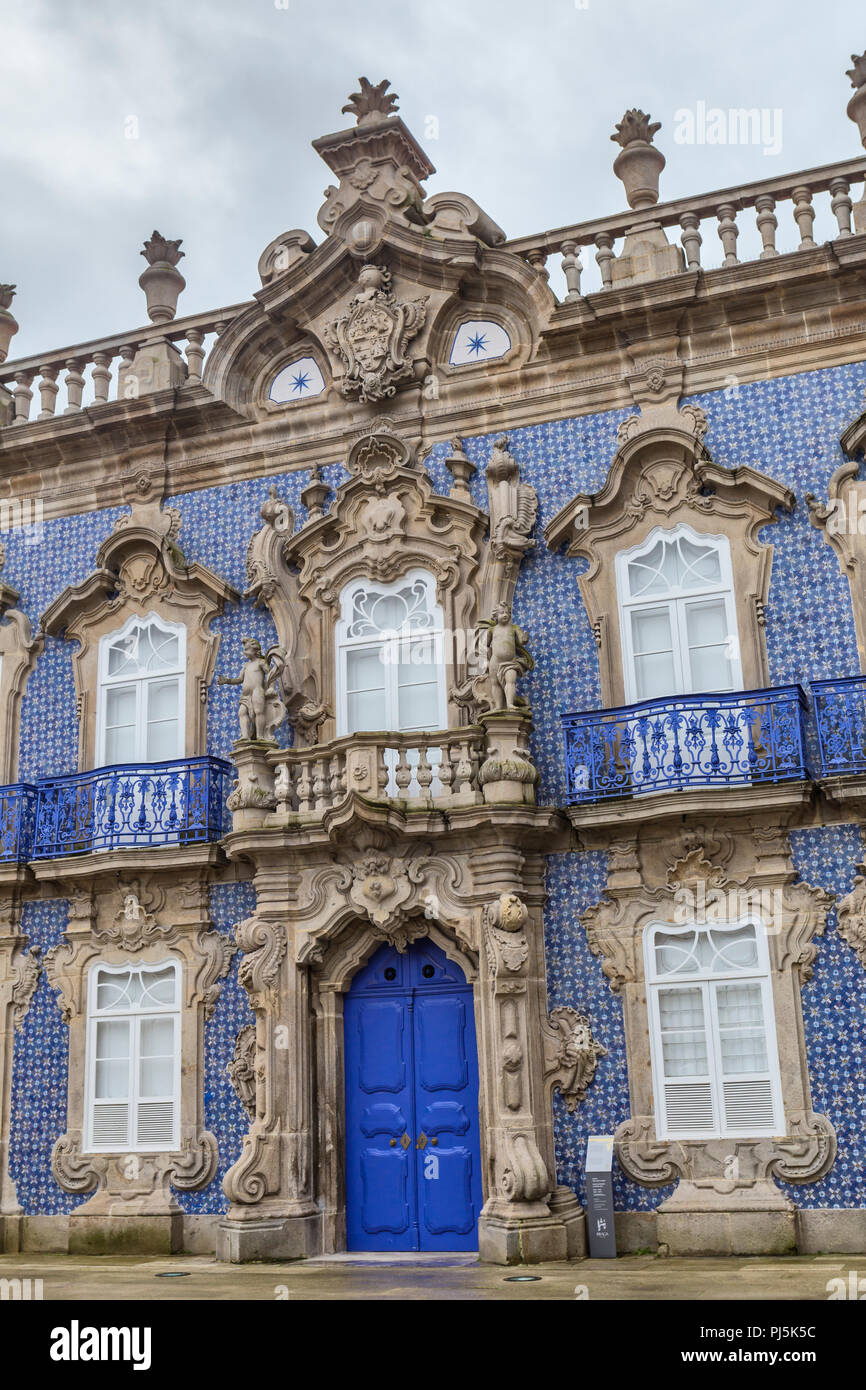 Raio palace (1760), Braga, Portugal Banque D'Images