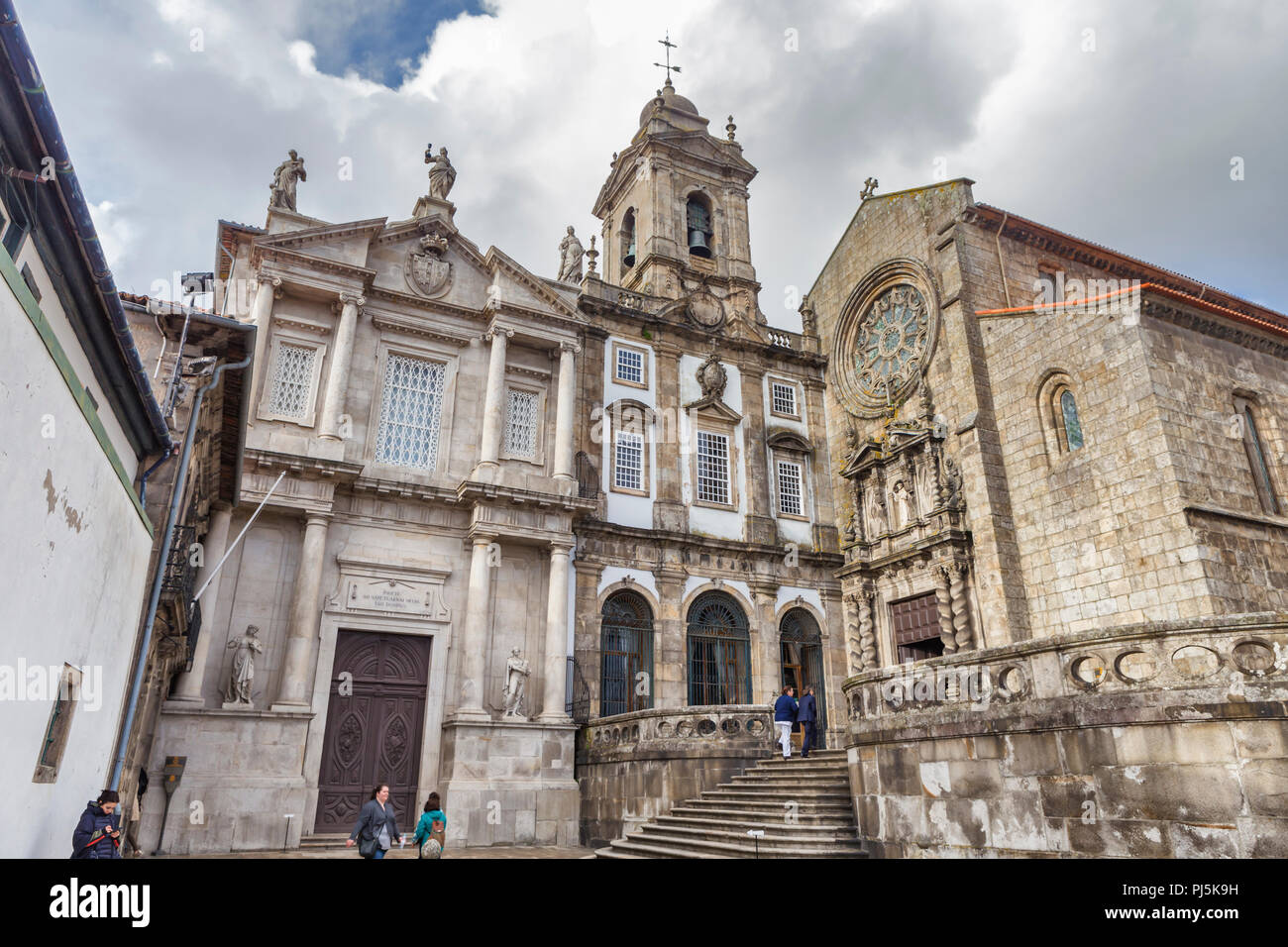 L'église de São Francisco, Porto, Portugal Banque D'Images