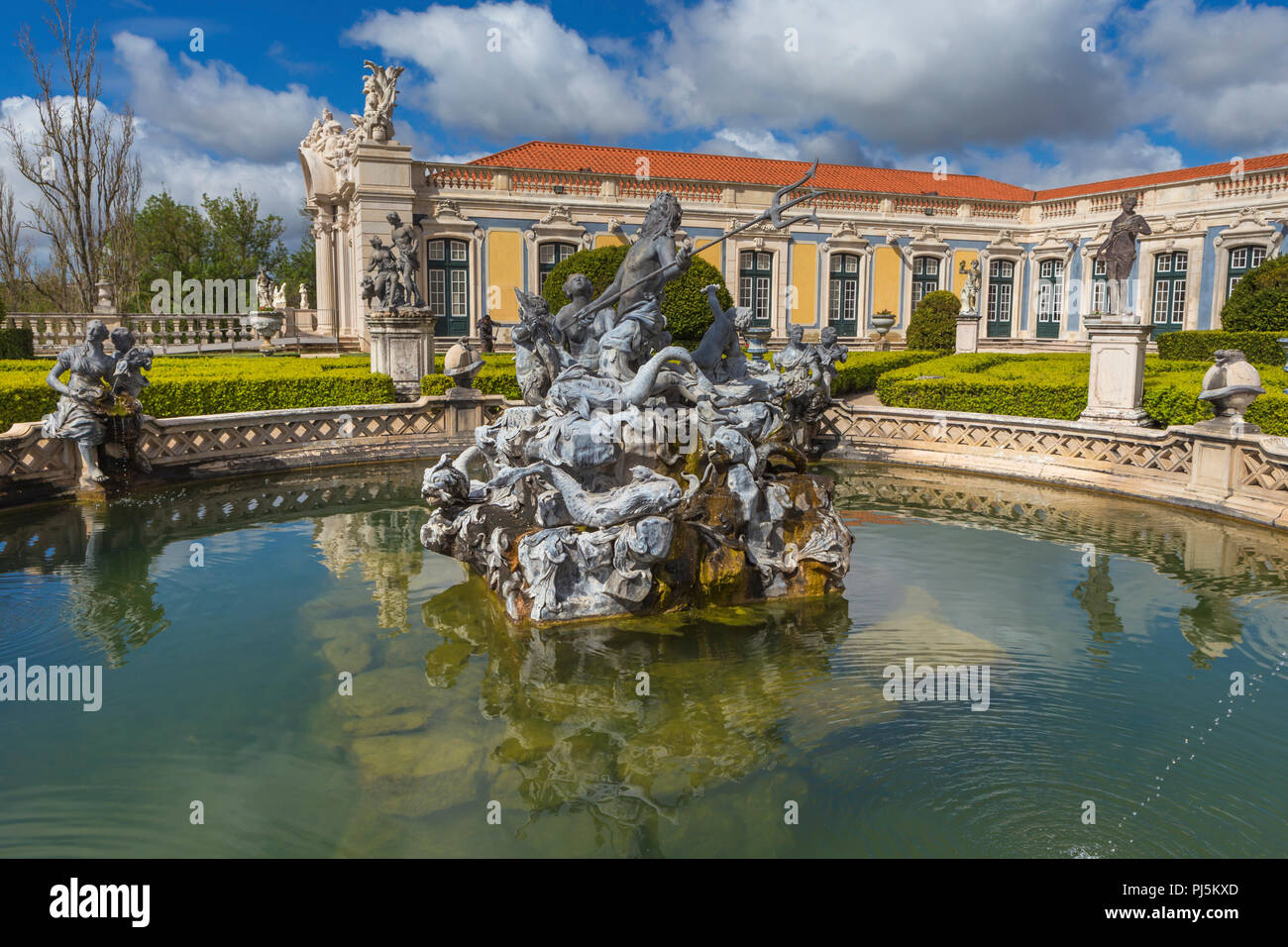 Le palais de Queluz, Queluz, près de Lisbonne, Portugal Banque D'Images
